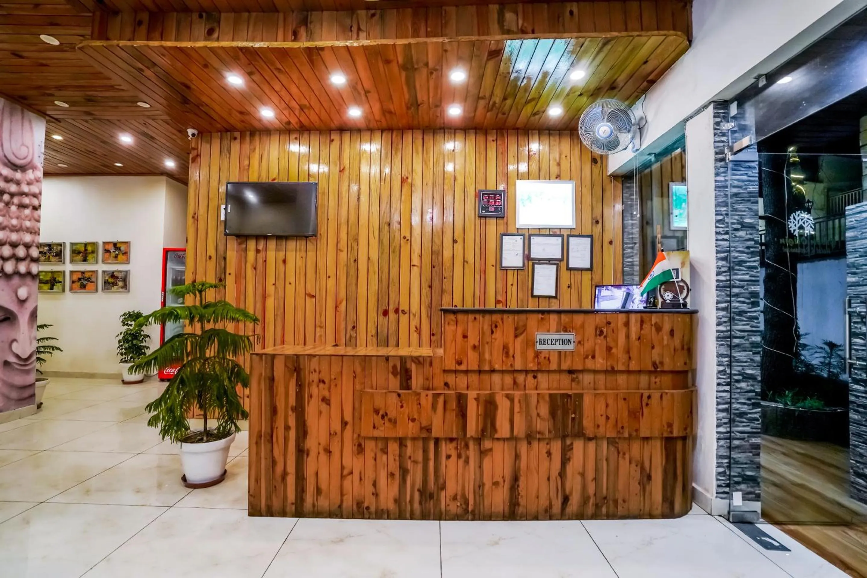 Lobby or reception in The Bunksters Mcleodganj, Dharmkot