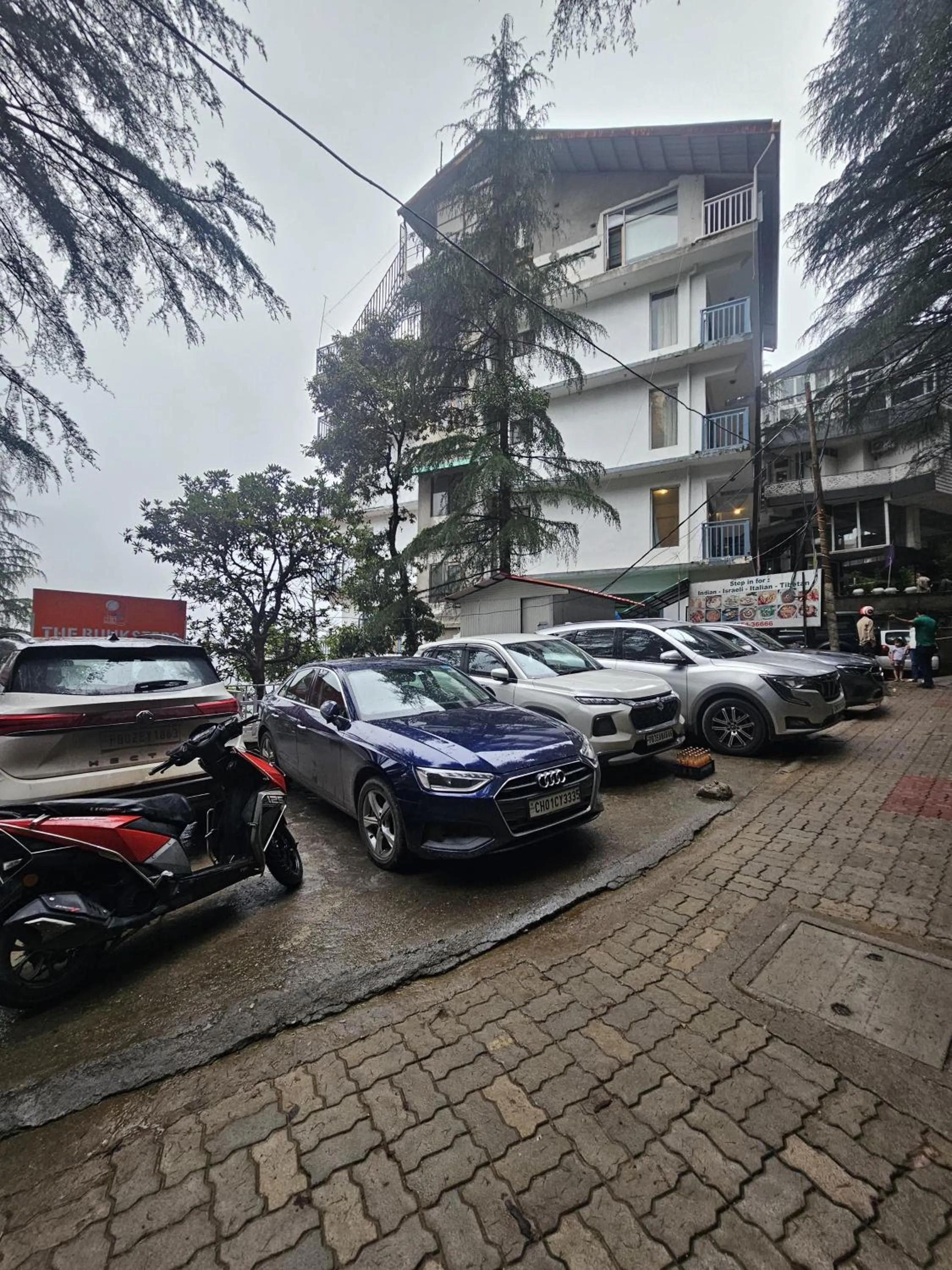 Parking in The Bunksters Mcleodganj, Dharmkot