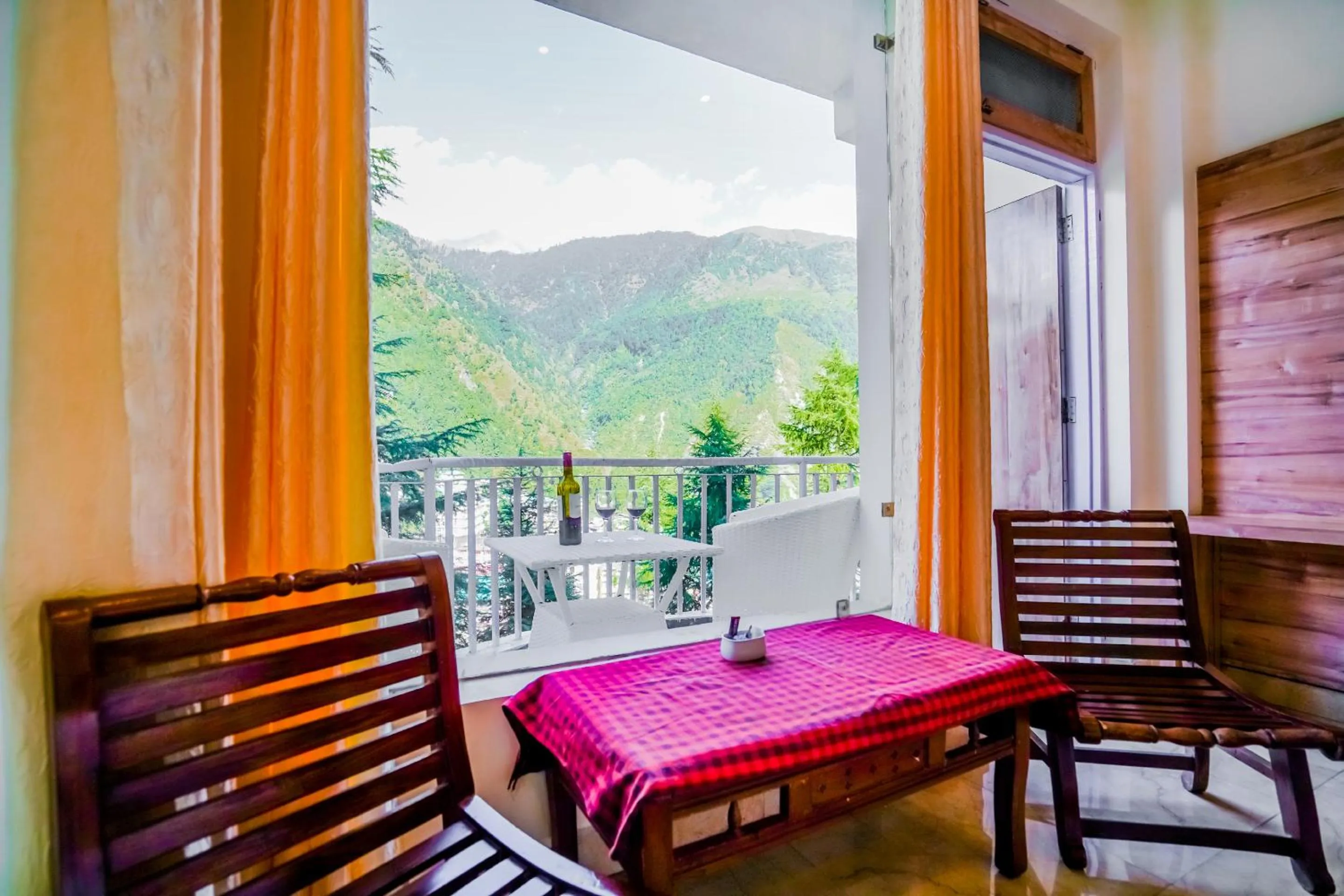 Patio in The Bunksters Mcleodganj, Dharmkot