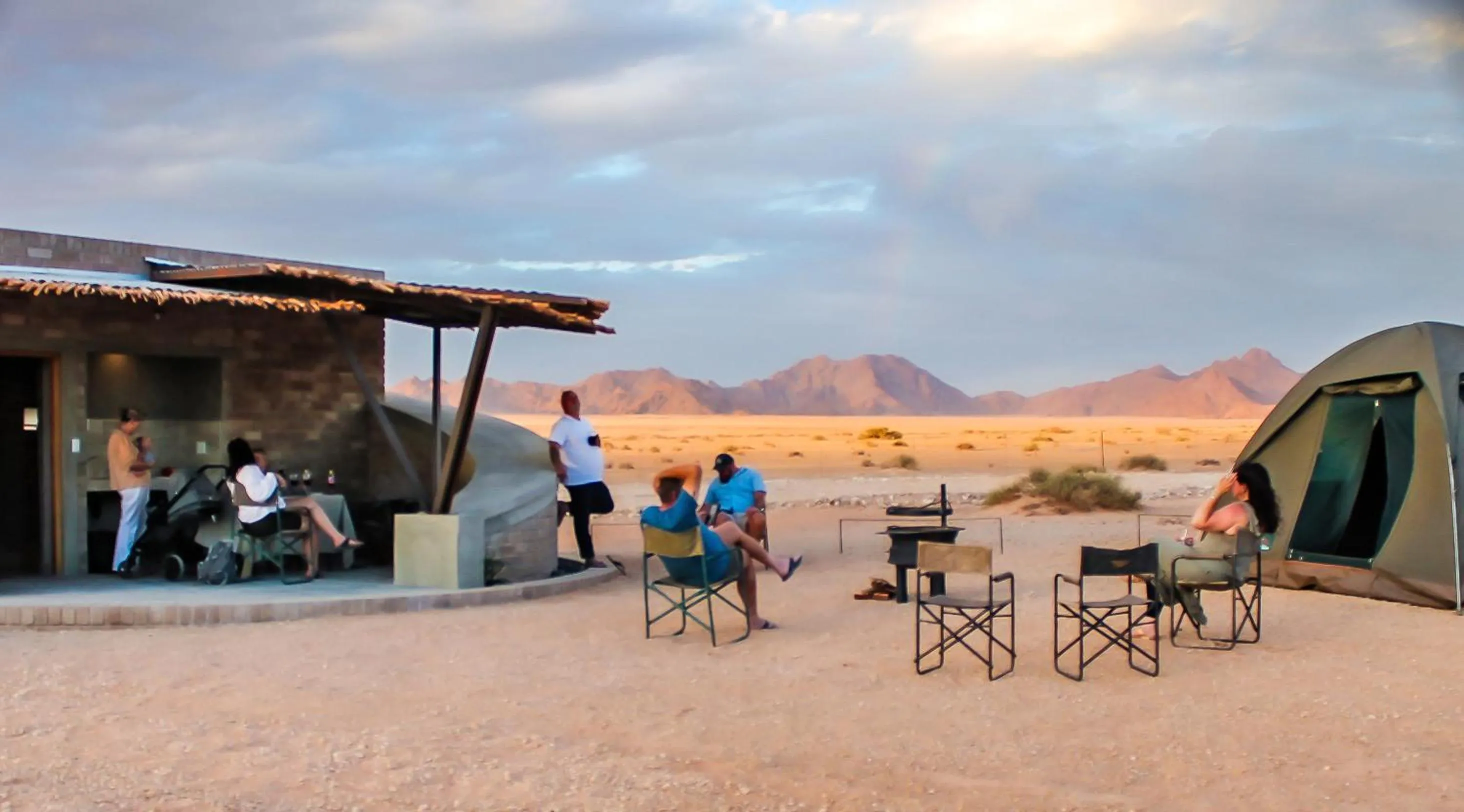 Property building in Sossus Oasis Campsite