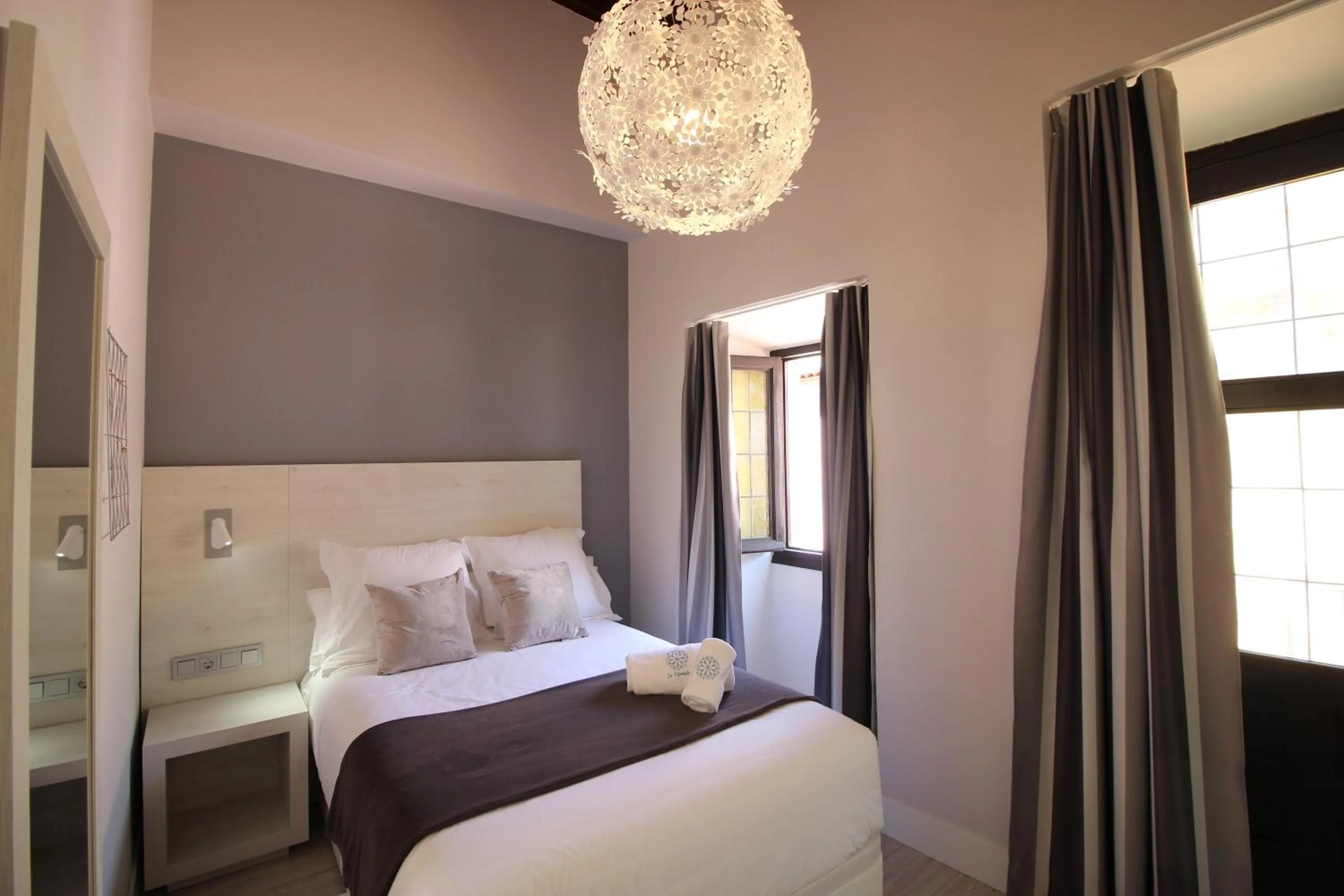 Bed in Palacio La Floresta