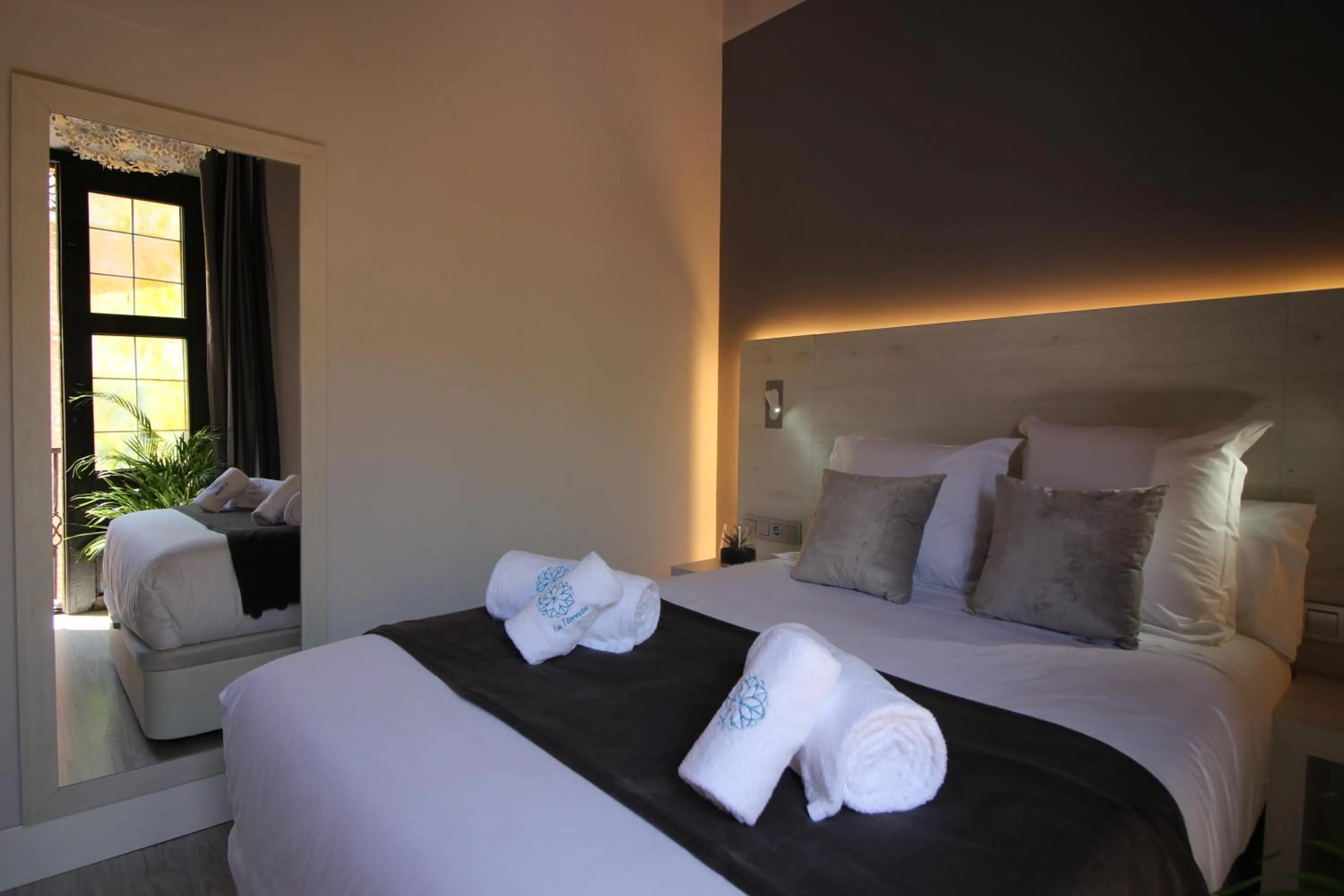 Bed in Palacio La Floresta