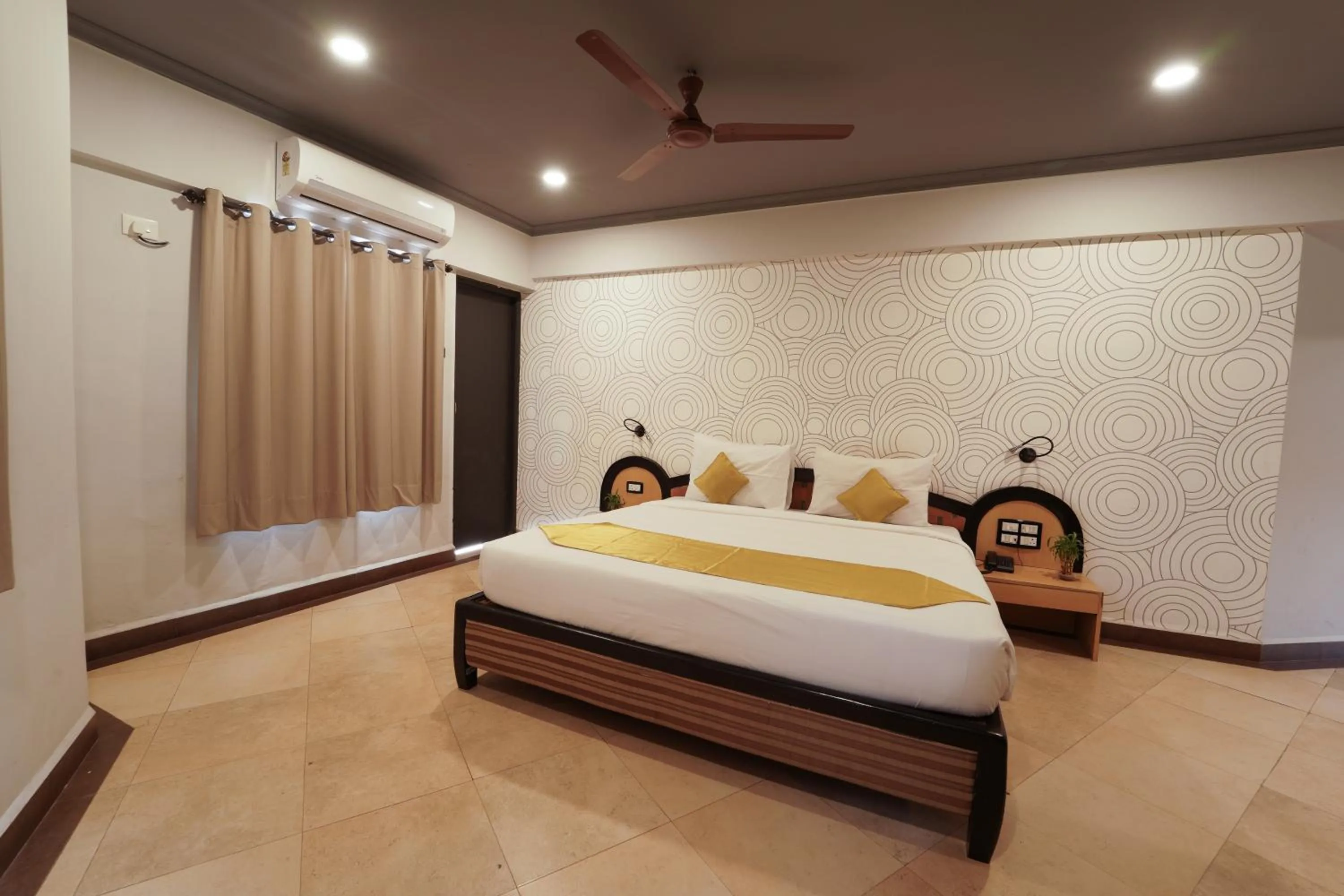 Bed in The Treat Hotel