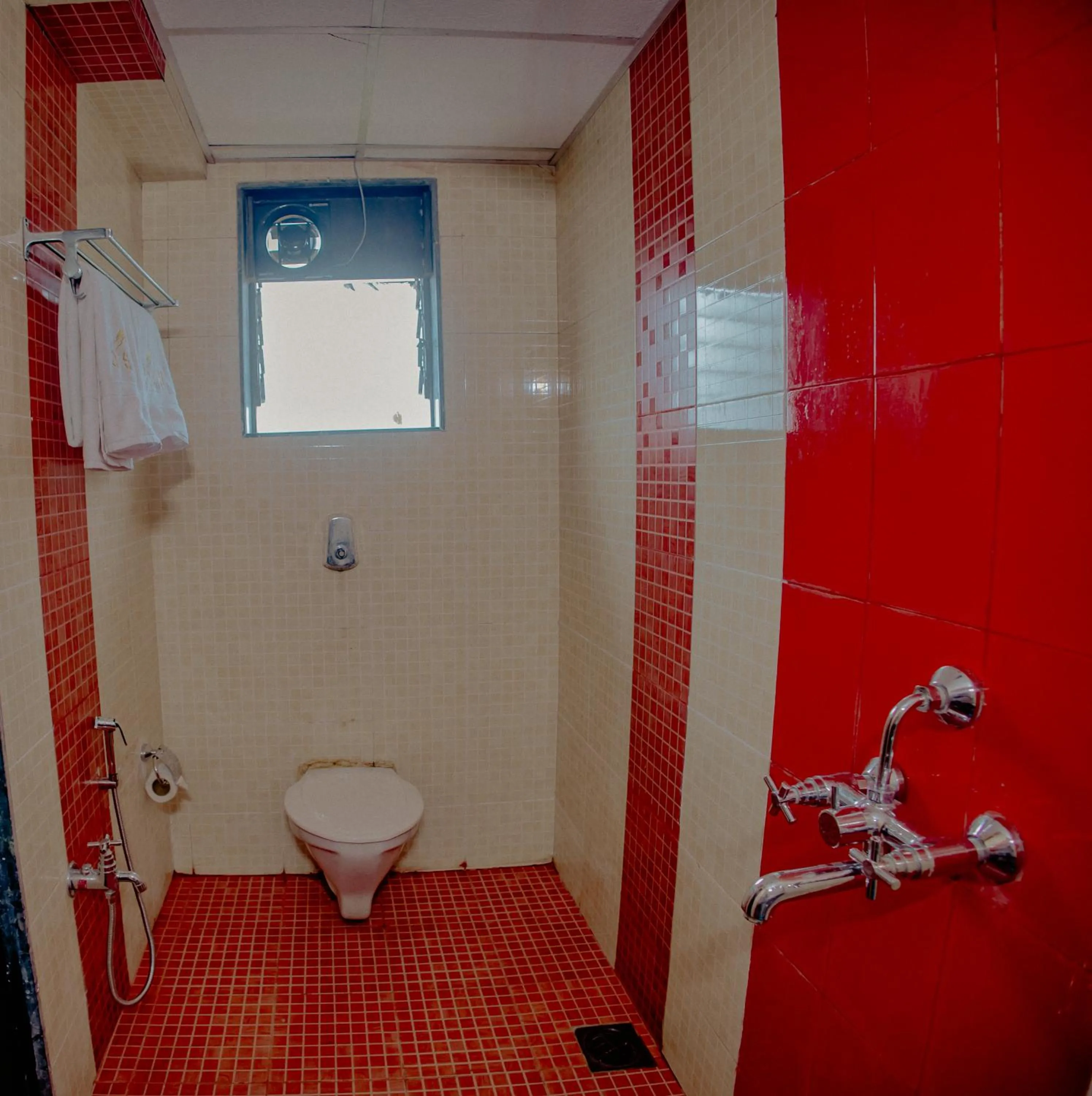 Bathroom in Om Shiv Hotel