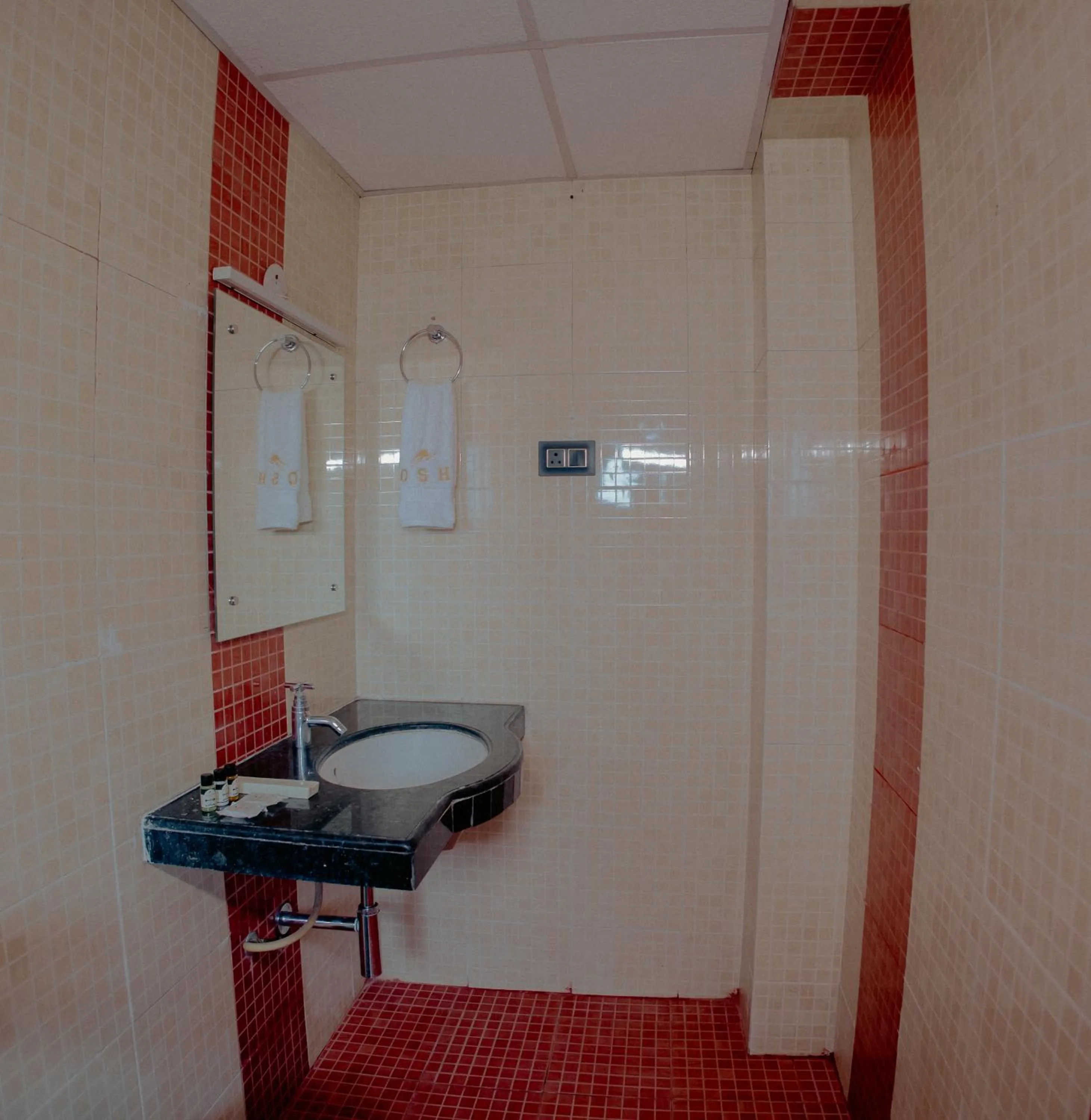Bathroom in Om Shiv Hotel