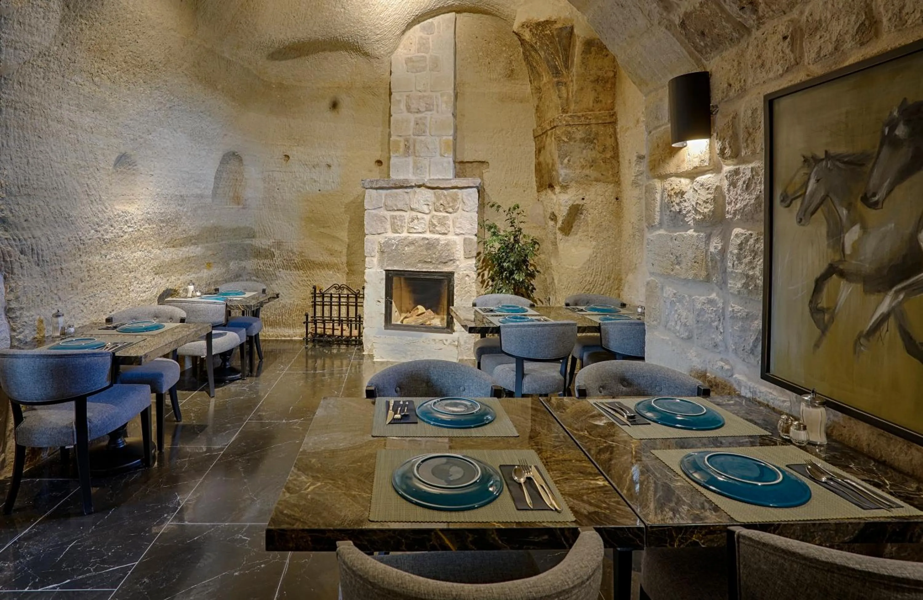 Breakfast in Luvi Cave Hotel