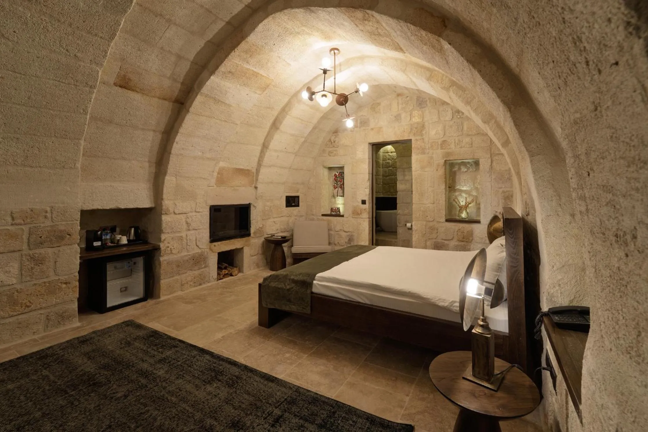 Bedroom, Bed in Luvi Cave Hotel