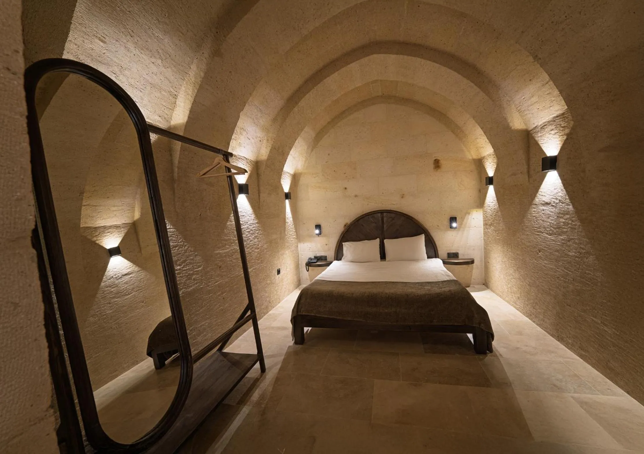 Bedroom, Bed in Luvi Cave Hotel