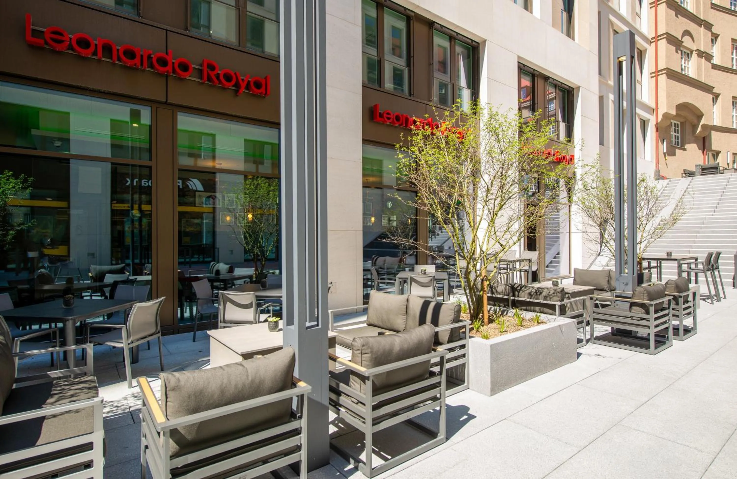 Balcony/Terrace in Leonardo Royal Hotel Nürnberg