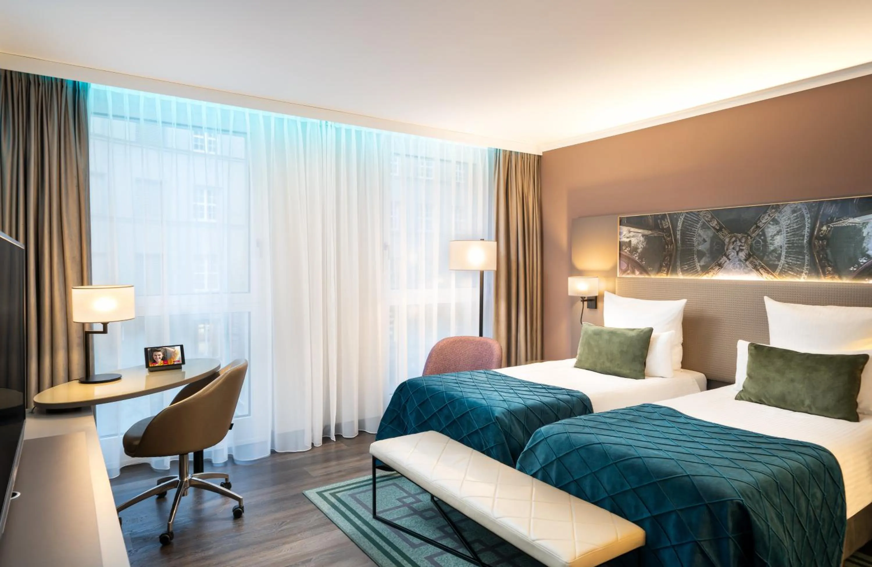 Photo of the whole room, Bed in Leonardo Royal Hotel Nürnberg