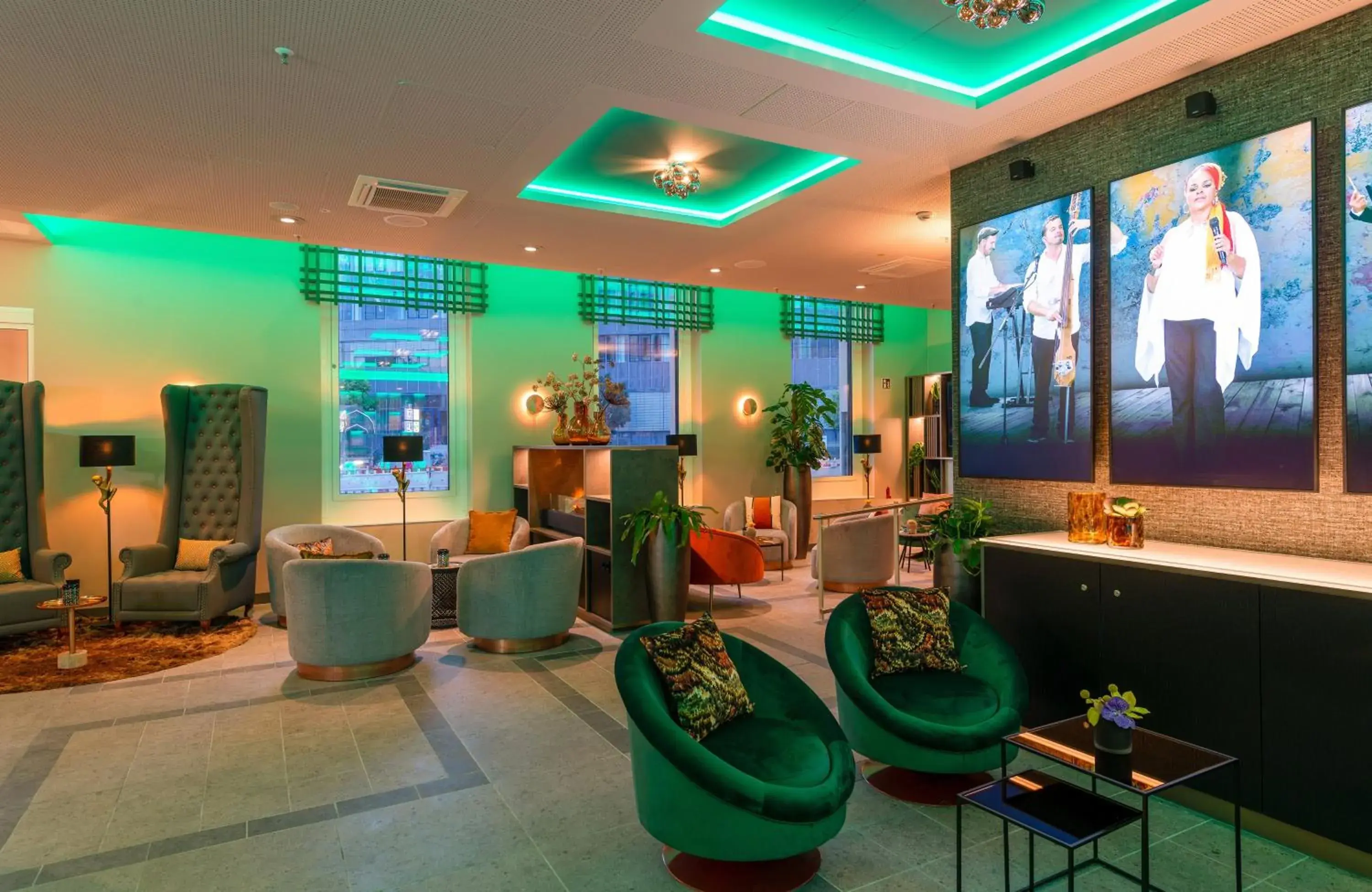 Lobby or reception in Leonardo Royal Hotel Nürnberg Lobby or reception in Leonardo Royal Hotel Nürnberg