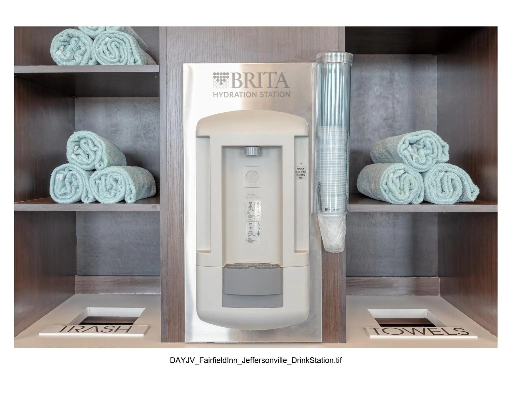 Fitness centre/facilities in Fairfield Inn & Suites by Marriott Jeffersonville I-71