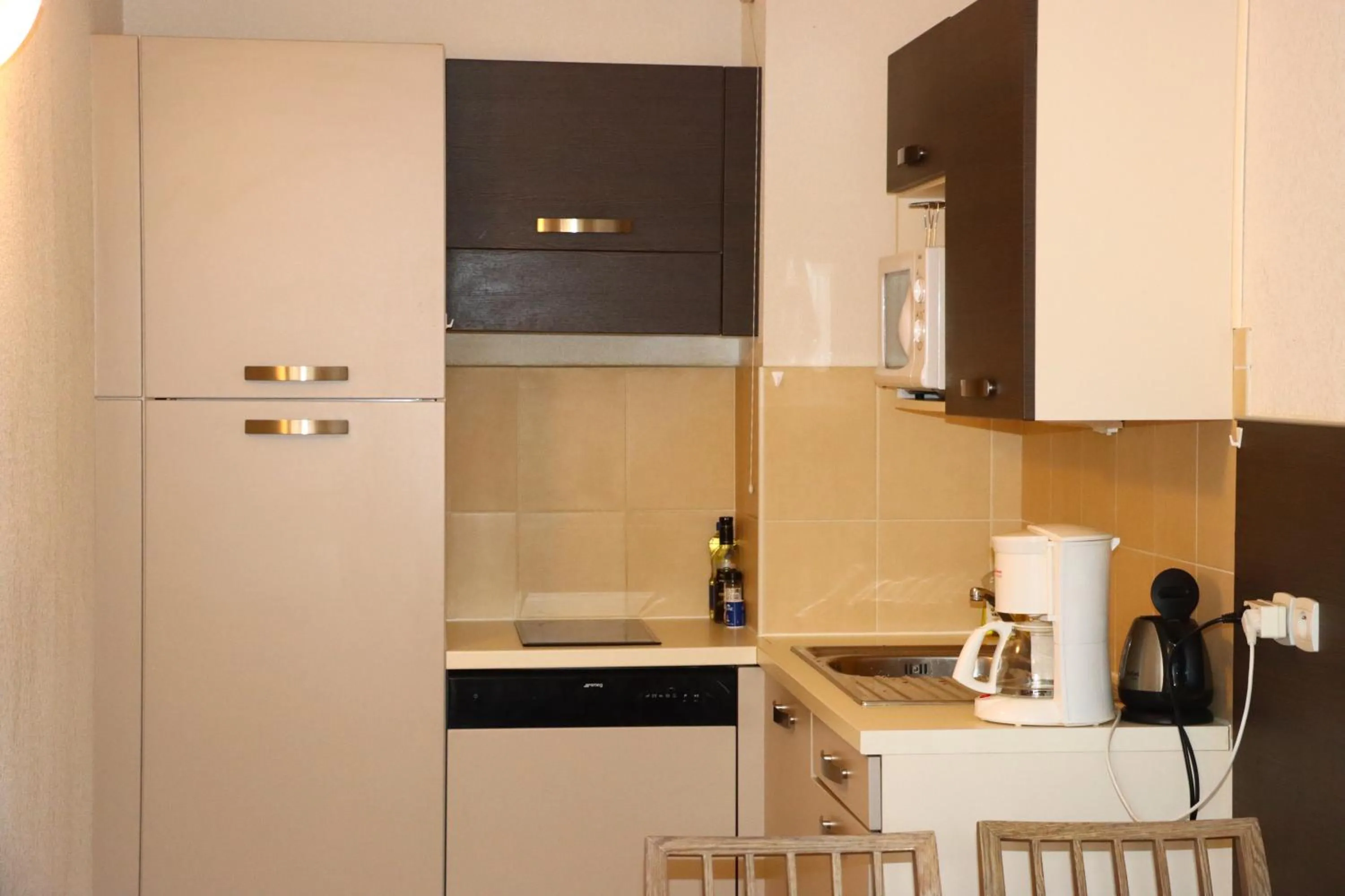 Kitchen or kitchenette in Residence VAL DAZUR VALBERG 2 PIECES