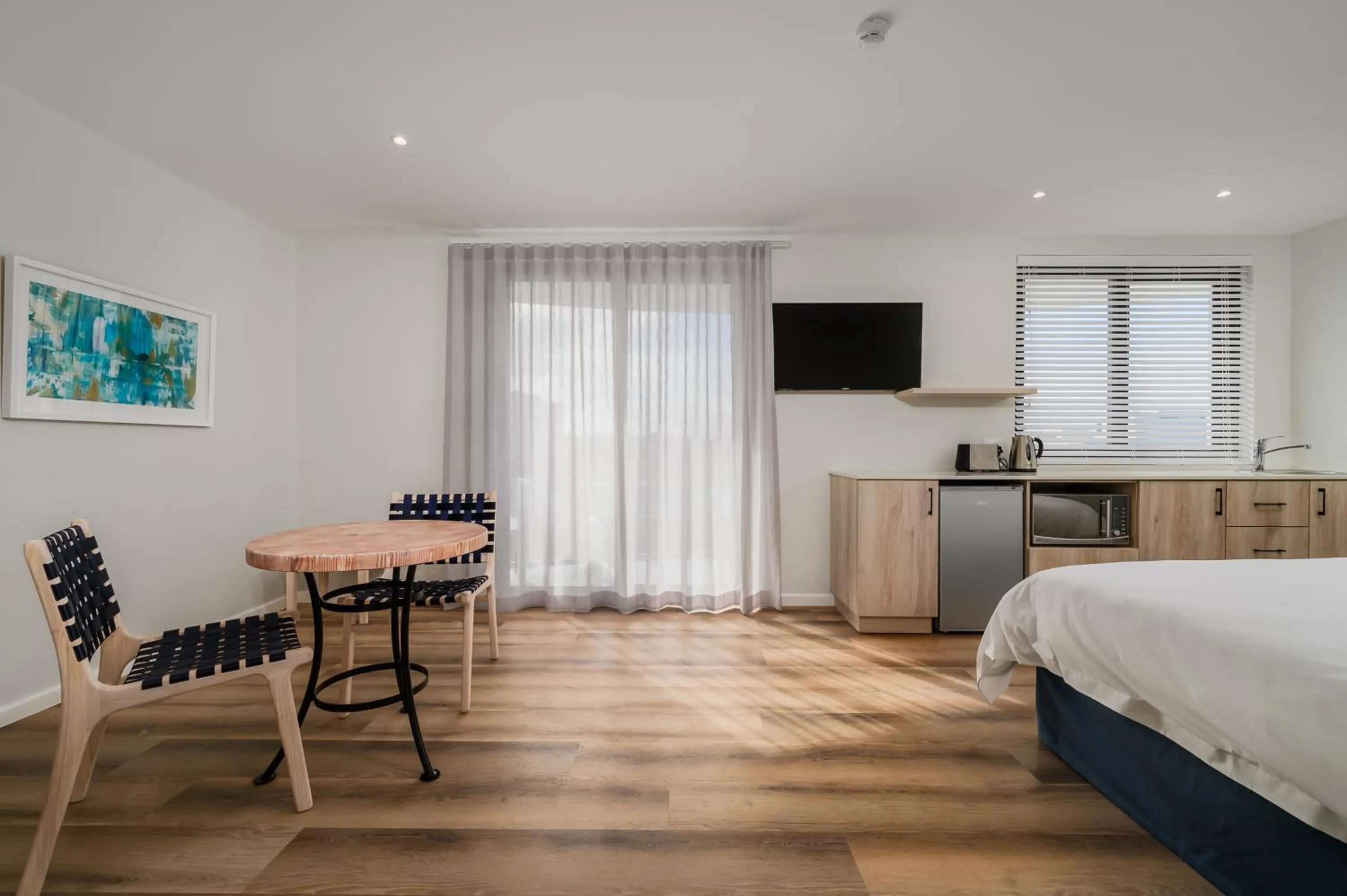 Bed in Paxton Luxury Apartments self-catering