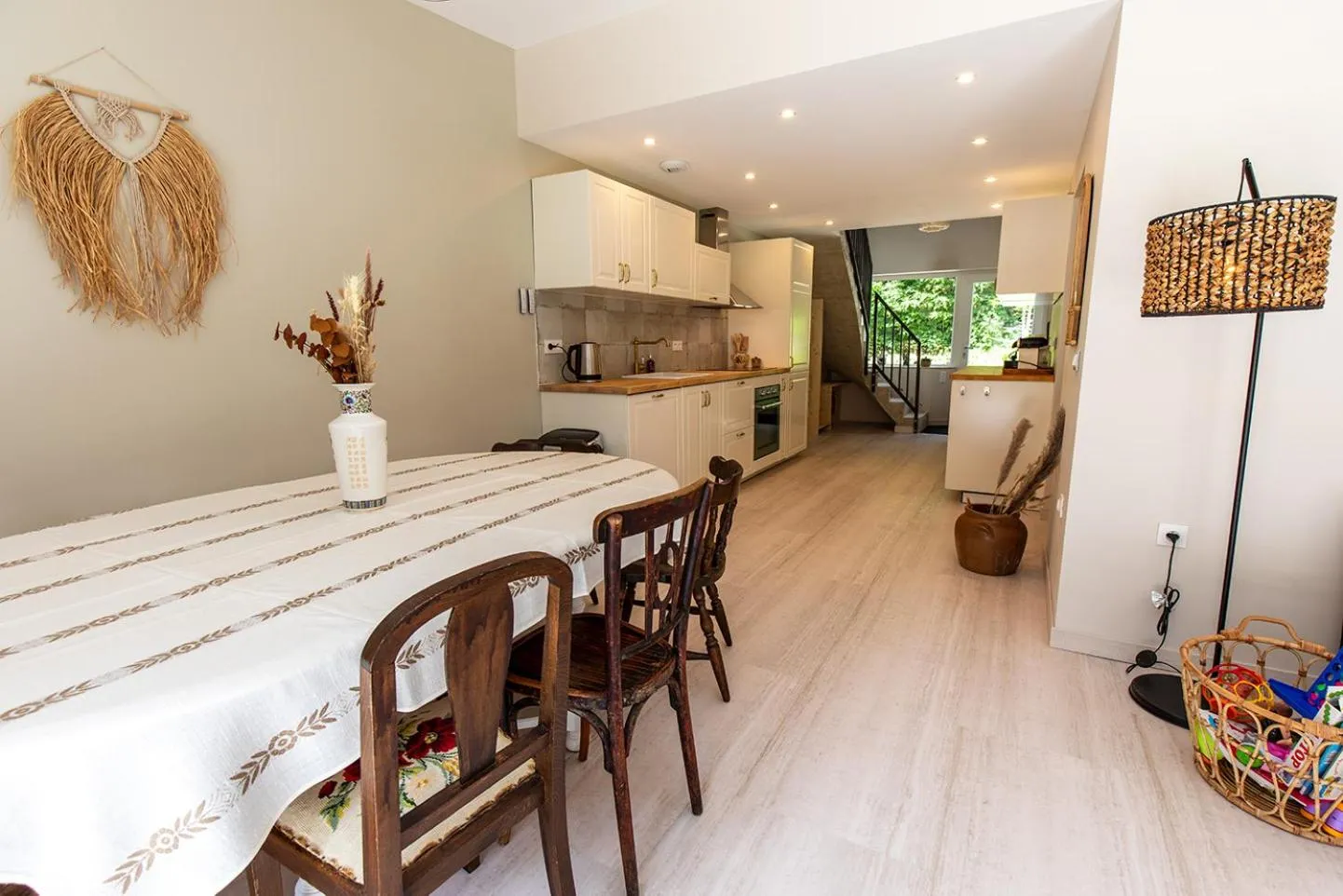 Living room in Gîte La Résilience, sur la piste de ski d'Autrans