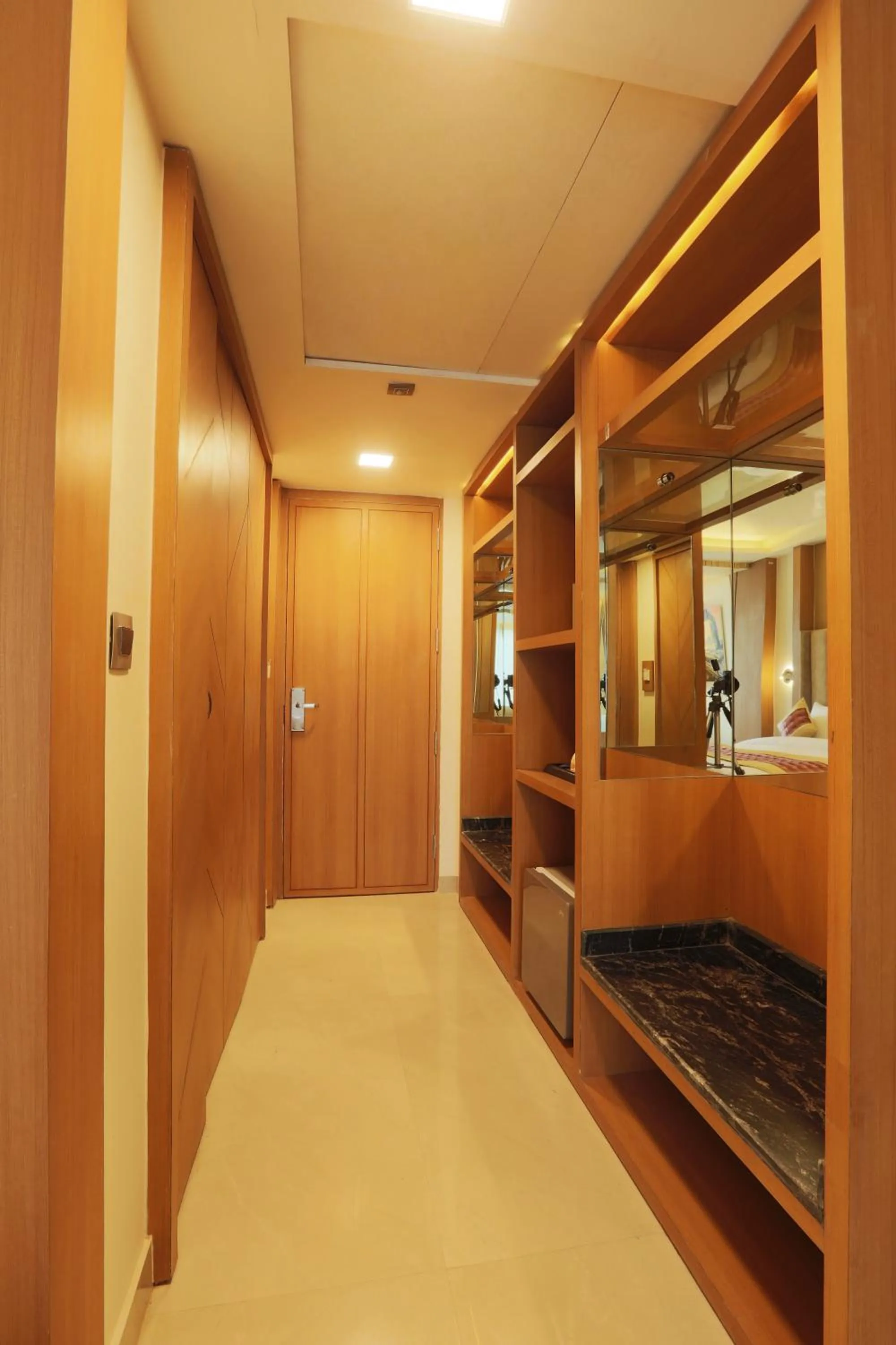 Steam room, Bed in Hotel Omega - Gurgaon Central, Sec 45