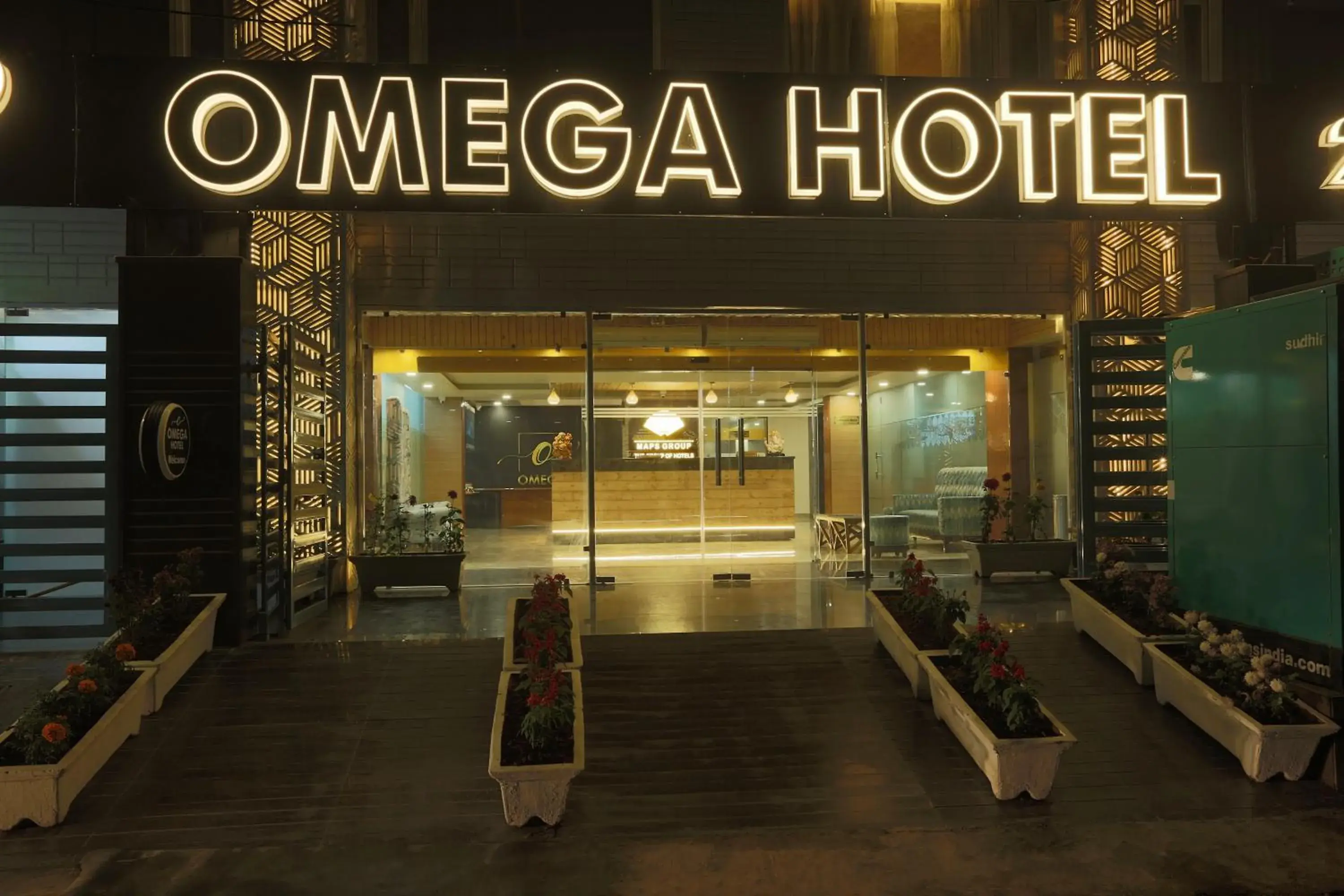 Facade/entrance in Hotel Omega - Gurgaon Central, Sec 45 Facade/entrance in Hotel Omega - Gurgaon Central, Sec 45
