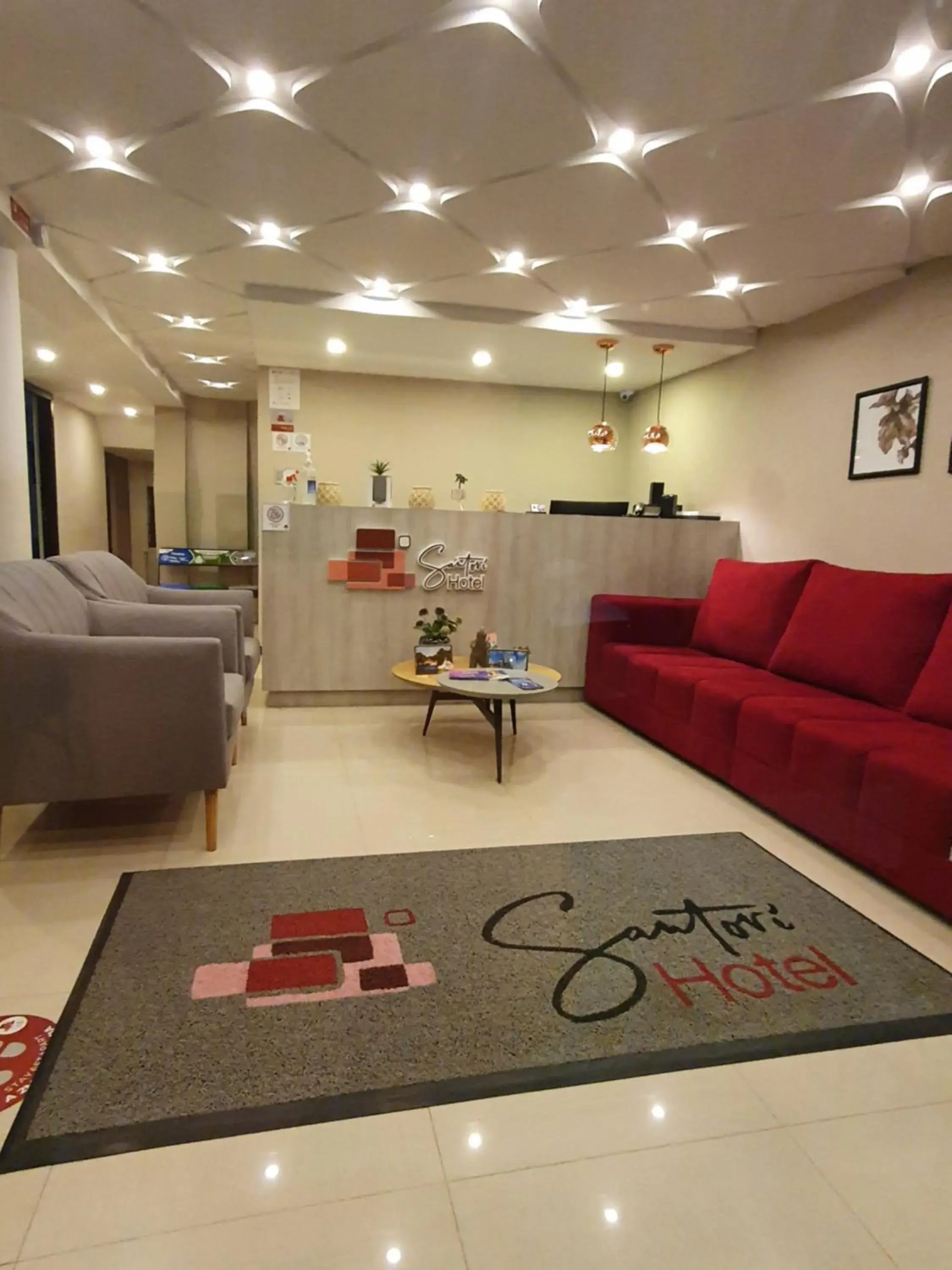 Lobby or reception in HOTEL SANTORI Lobby or reception in HOTEL SANTORI