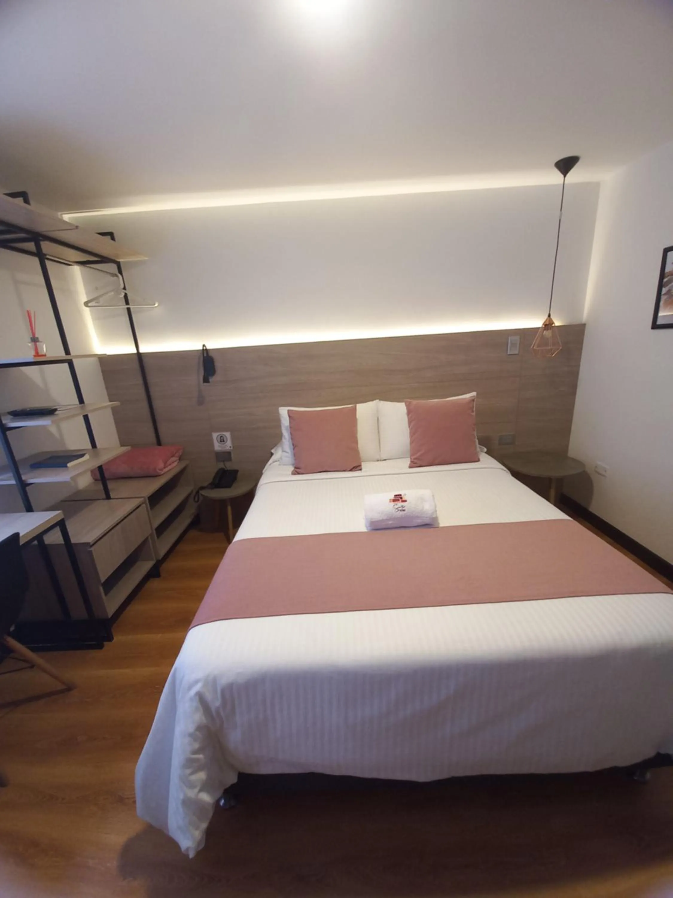 Bed in HOTEL SANTORI