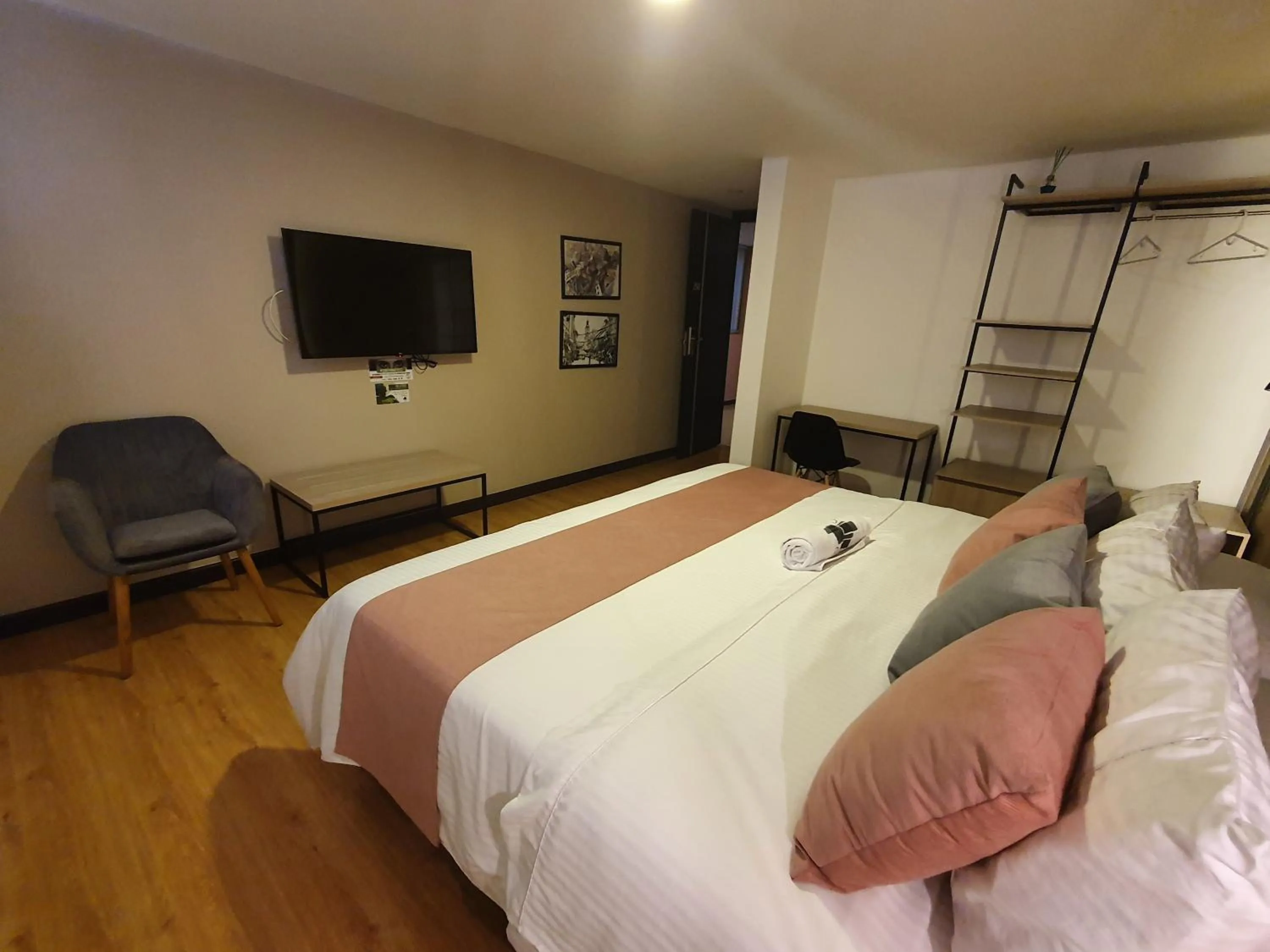 Bed in HOTEL SANTORI