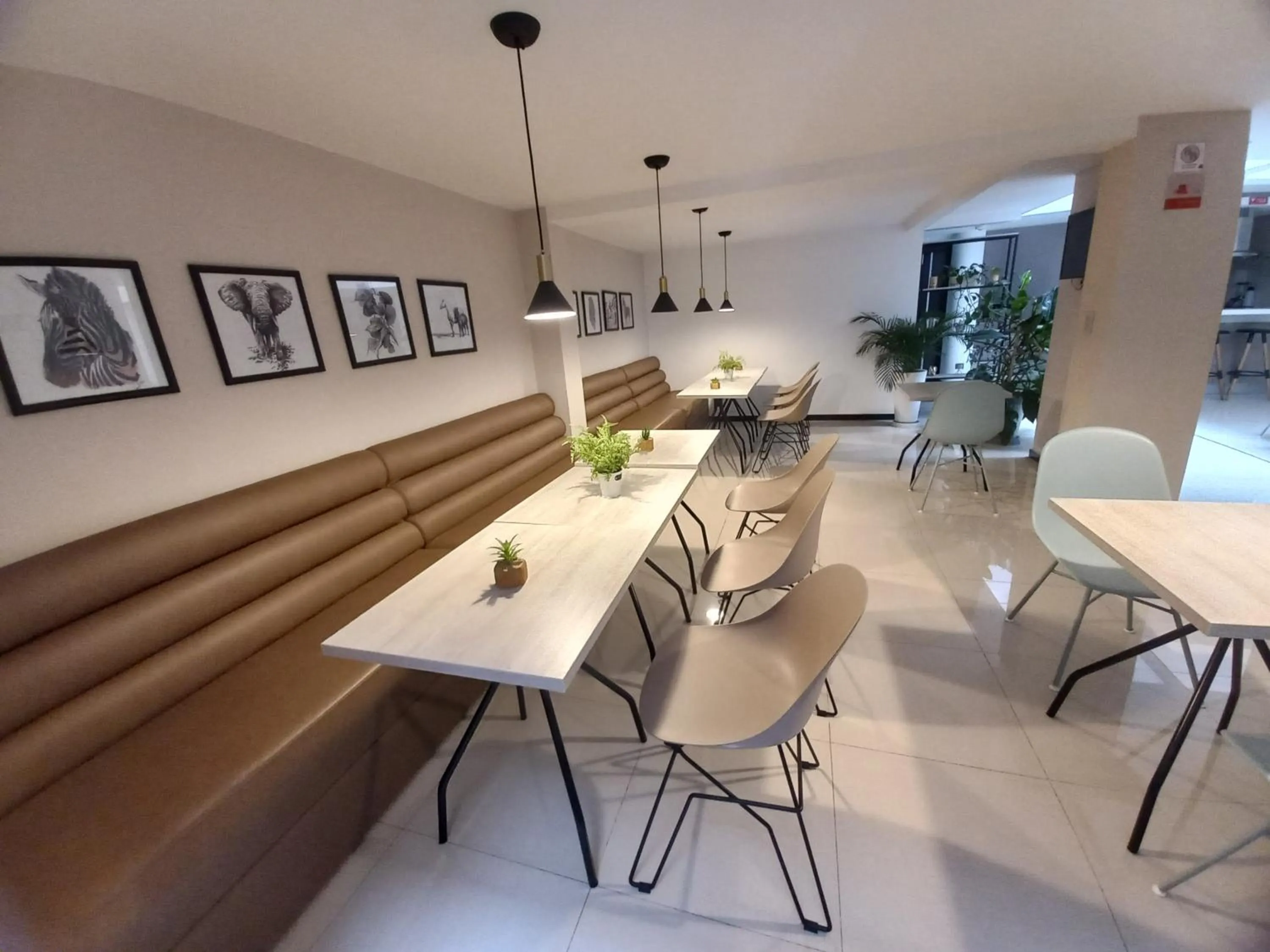 Dining area in HOTEL SANTORI
