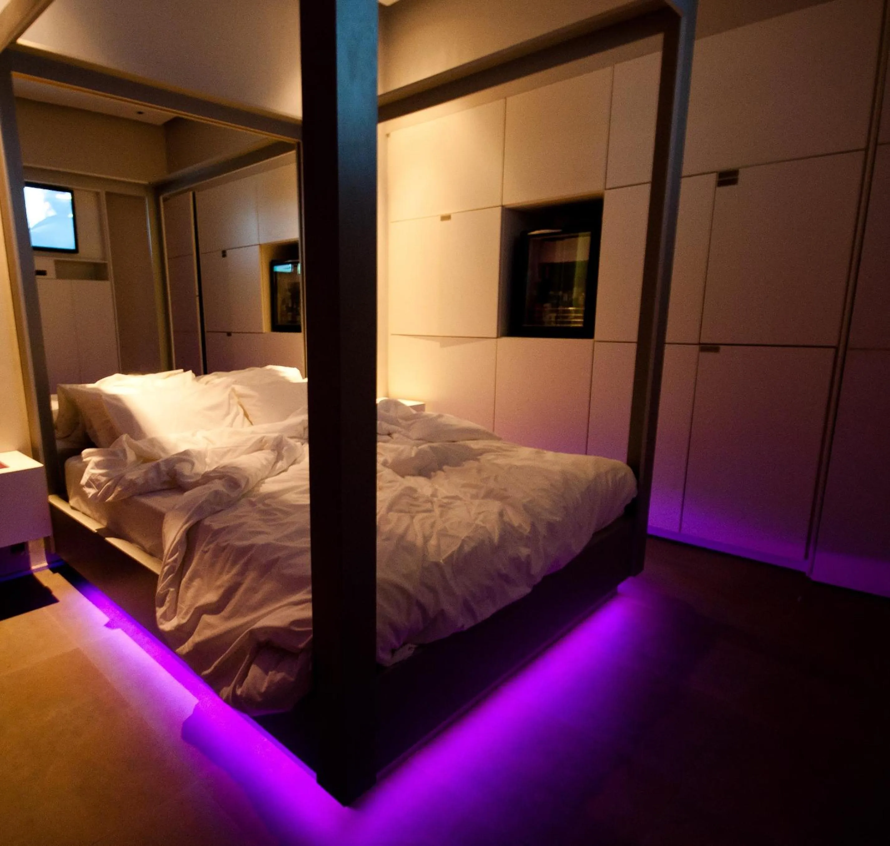 Bed in Lush Motel Ipiranga