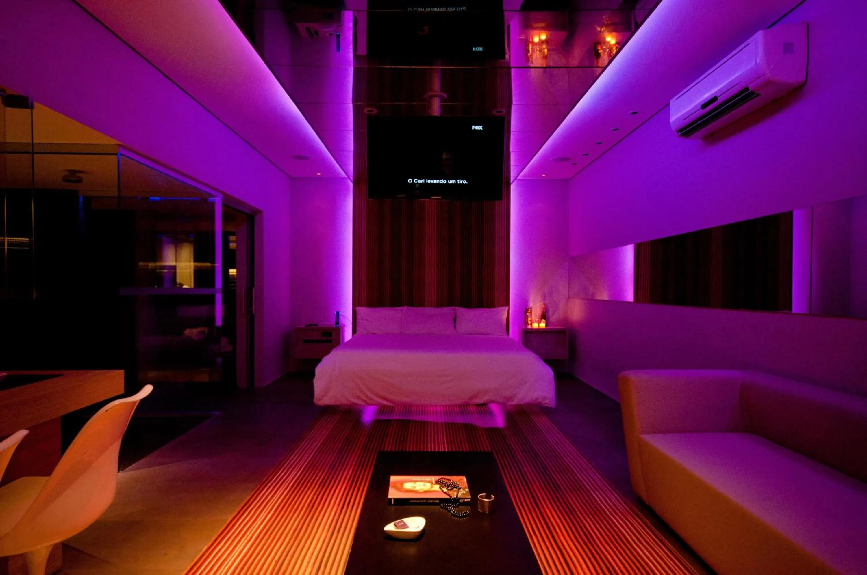 Bed in Lush Motel Ipiranga