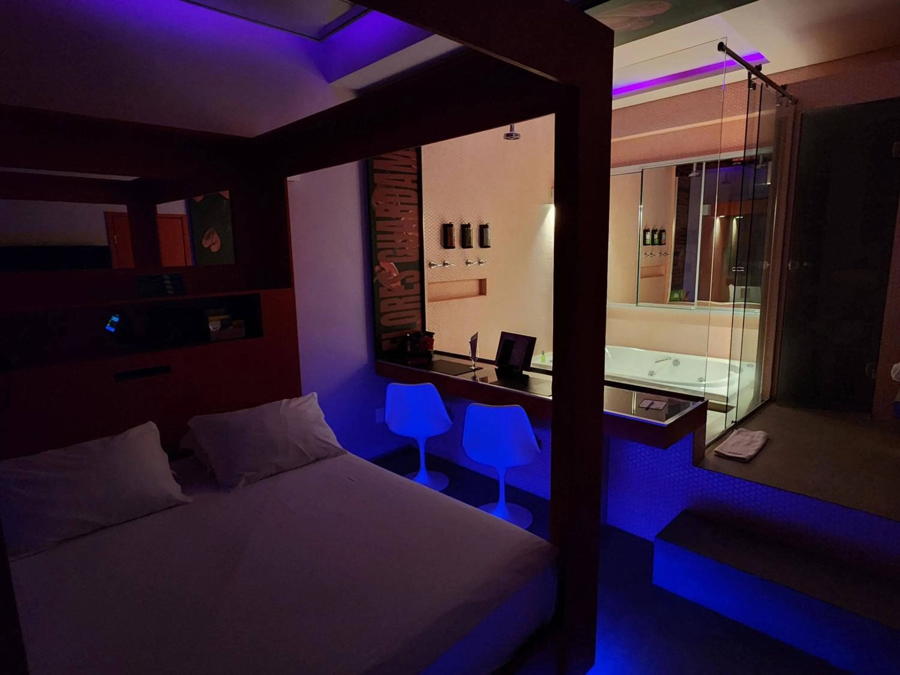 Bed in Lush Motel Ipiranga