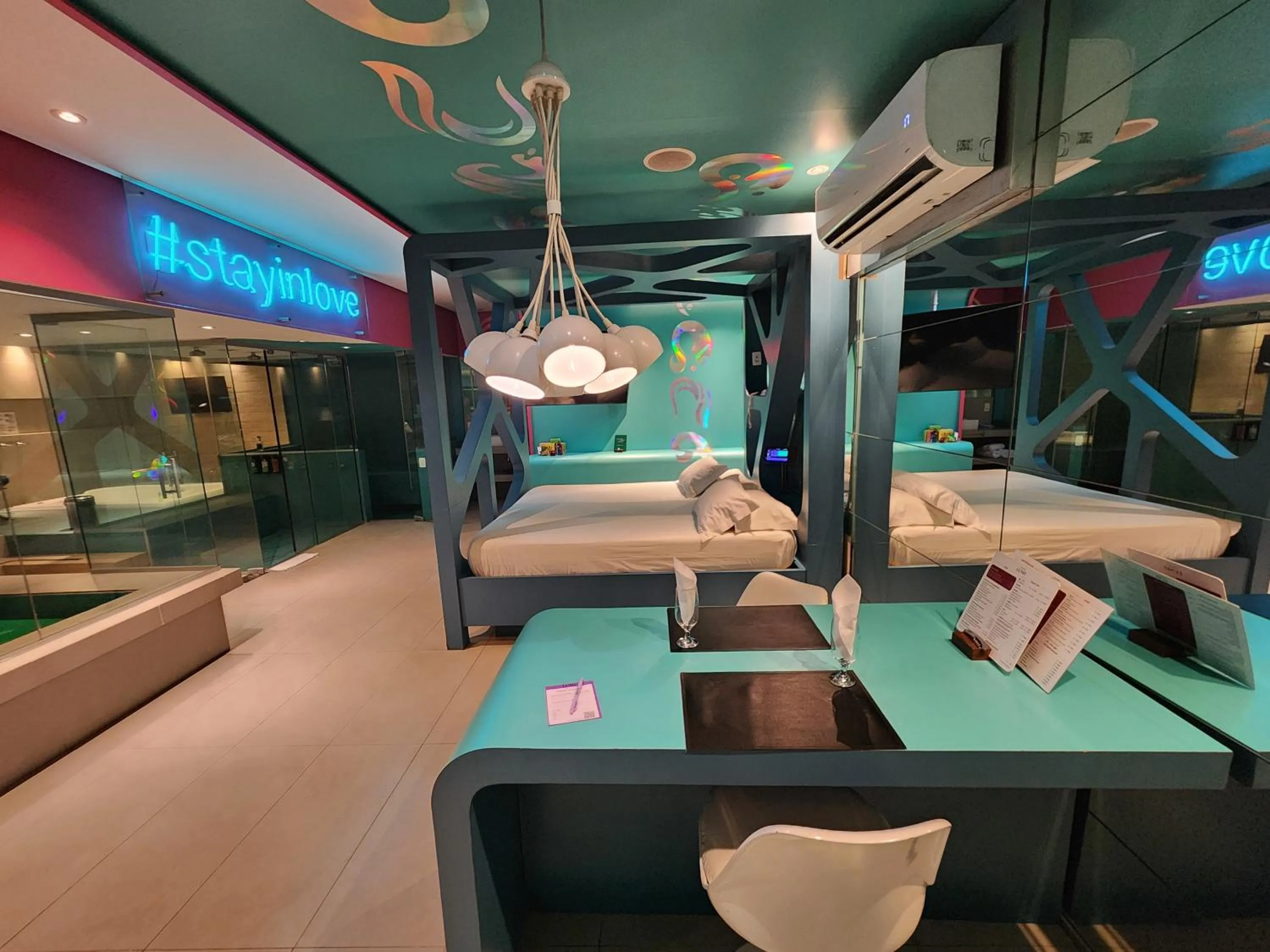 Photo of the whole room in Lush Motel Ipiranga