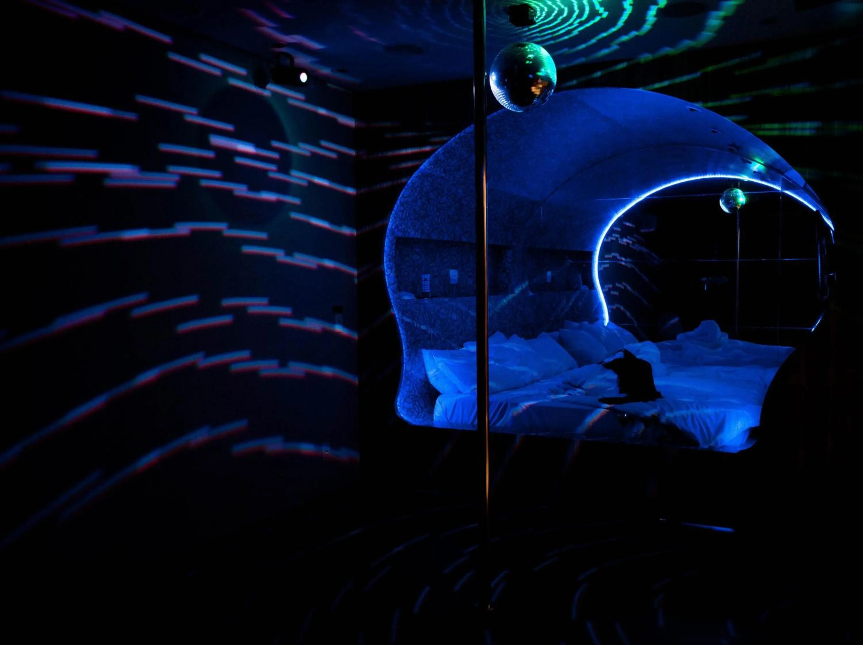 Bed in Lush Motel Ipiranga