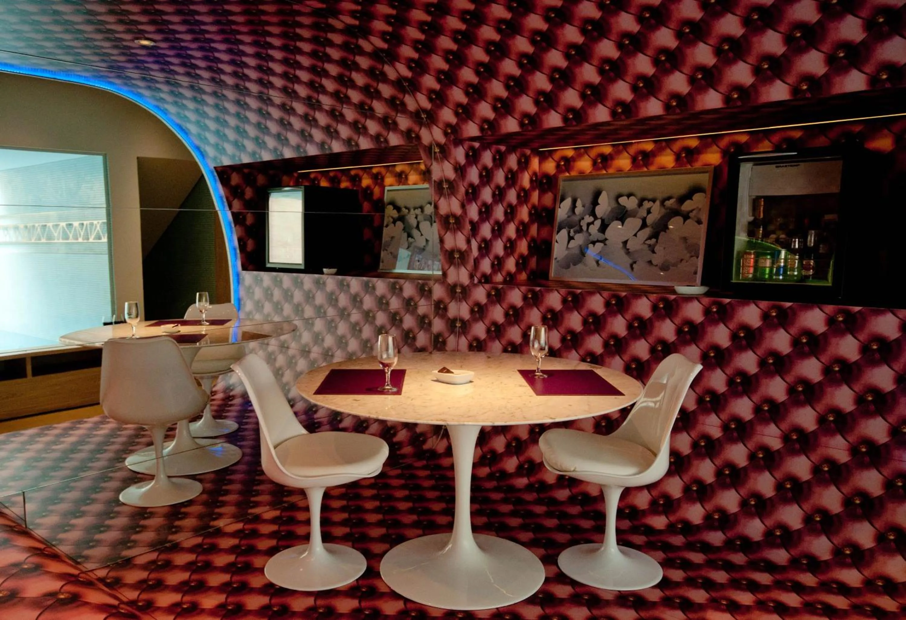 Decorative detail in Lush Motel Ipiranga