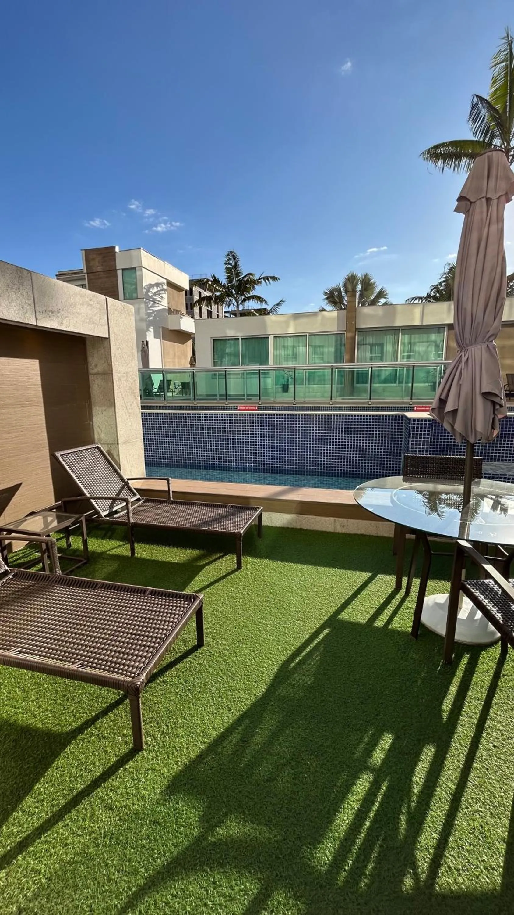 Patio in Jade Hotel Brasília