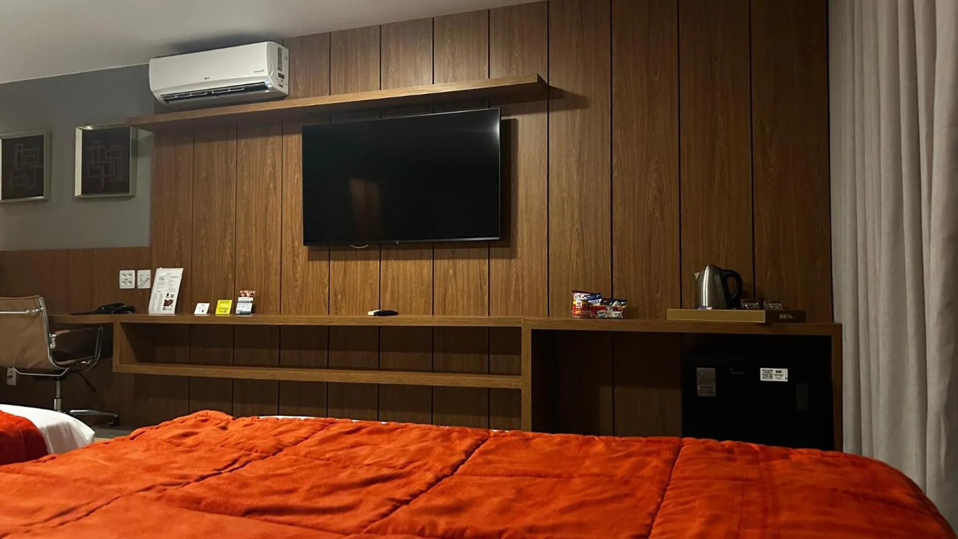 Bed in Jade Hotel Brasília