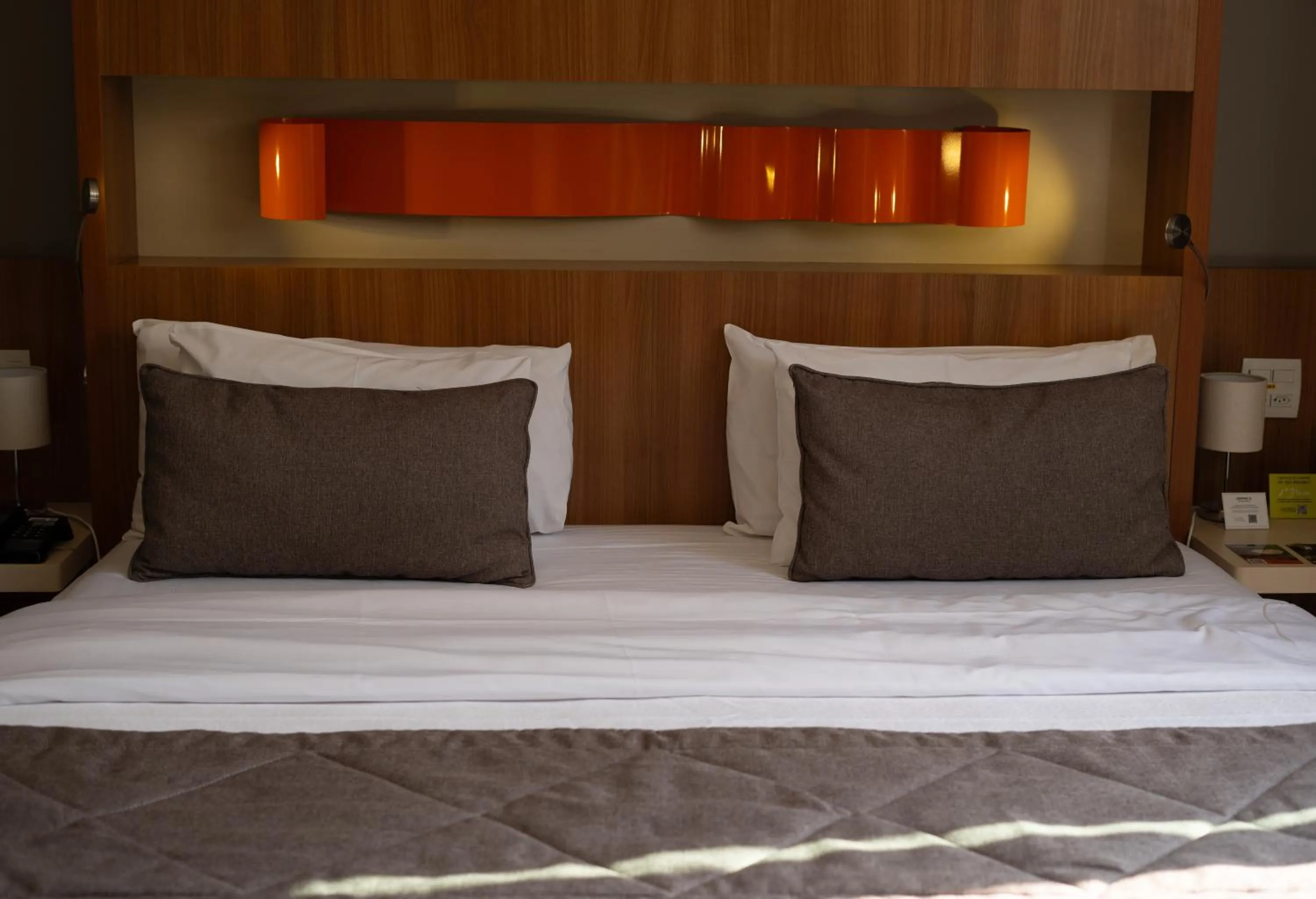 Bed in Jade Hotel Brasília