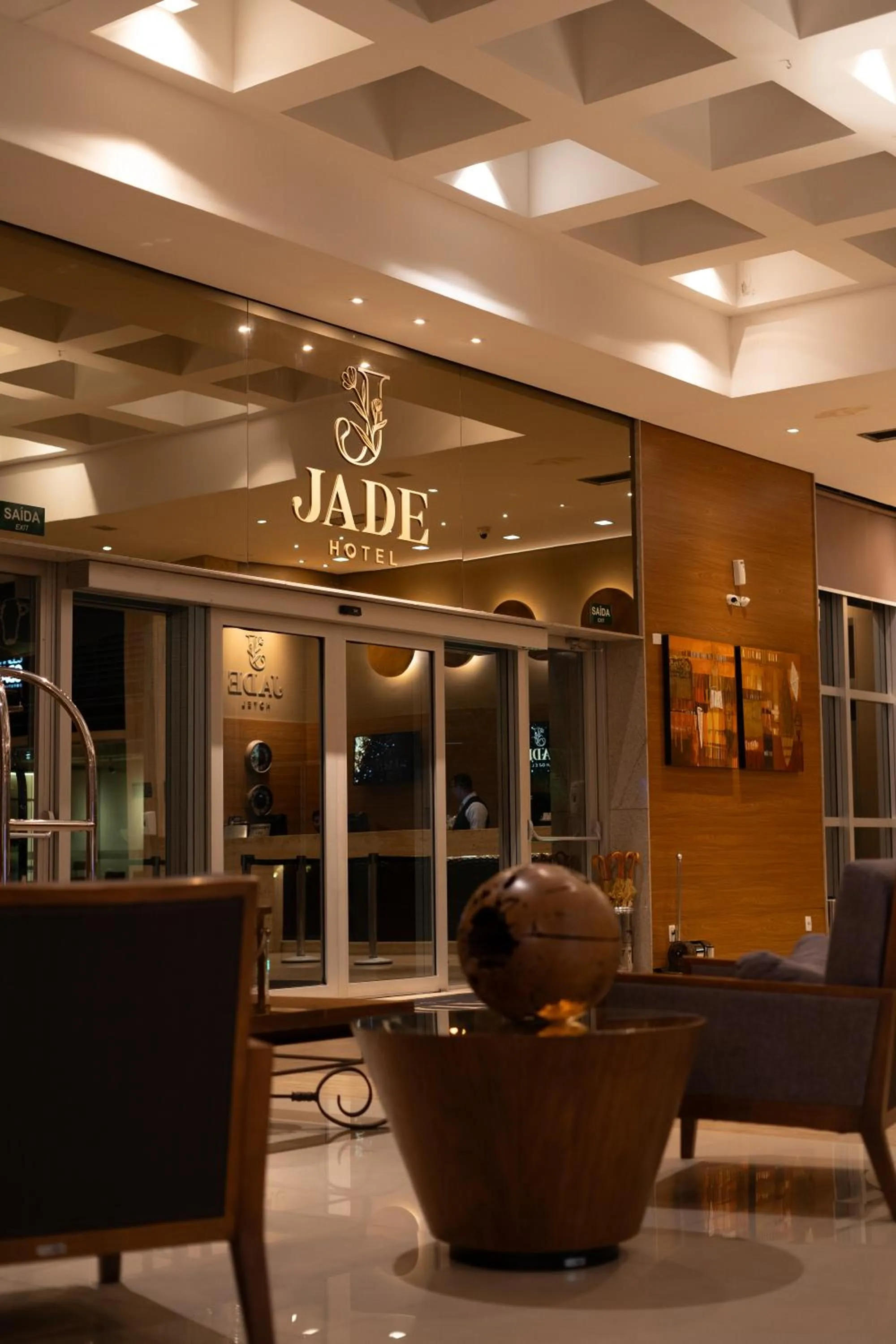 Logo/Certificate/Sign in Jade Hotel Brasília