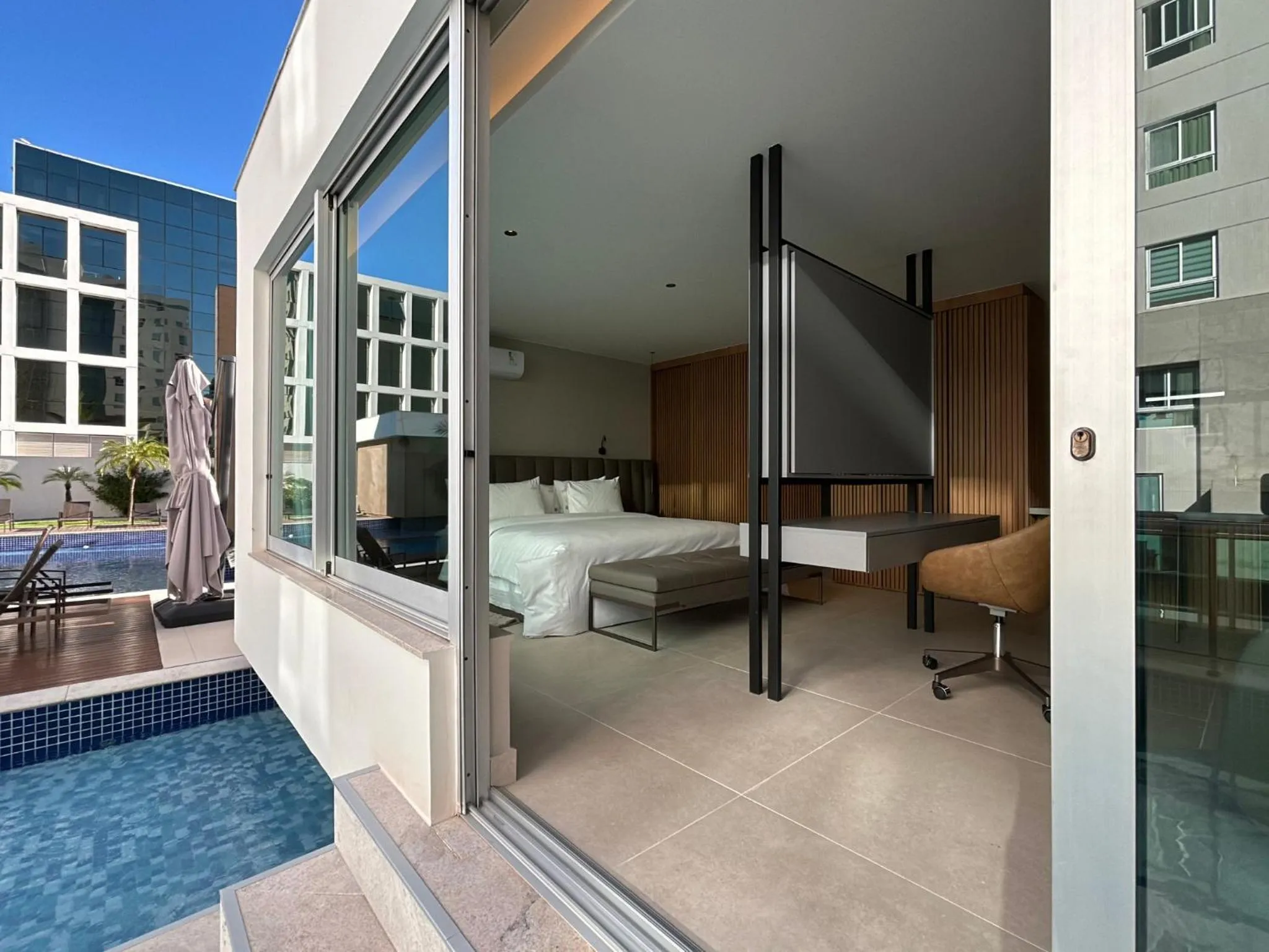 Bedroom in Jade Hotel Brasília