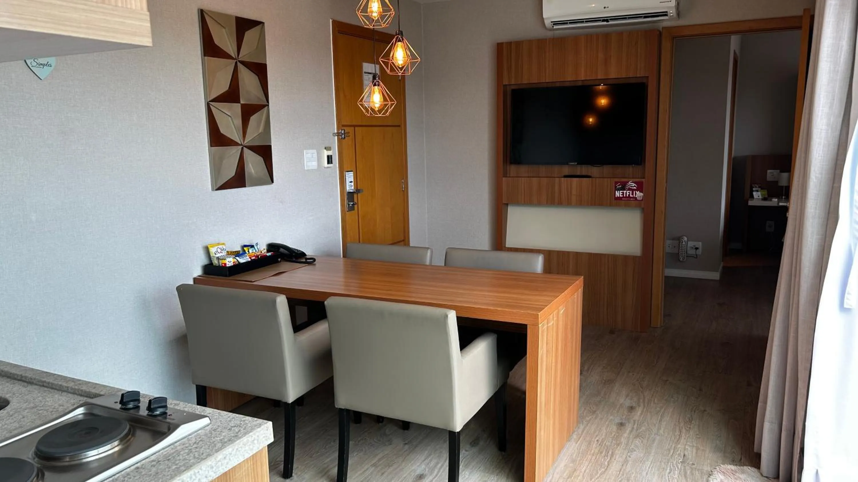 Seating area in Jade Hotel Brasília