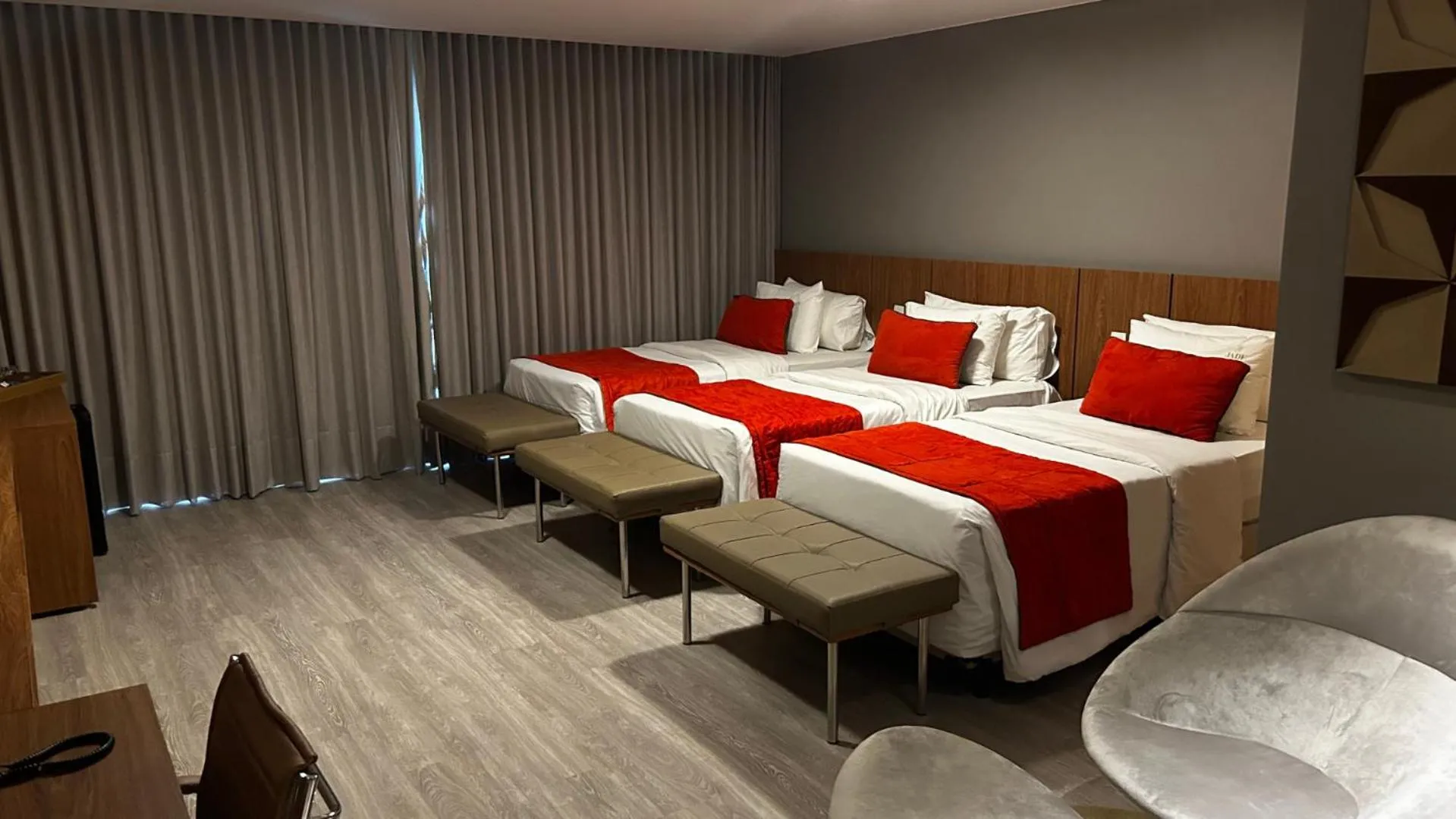 Bed in Jade Hotel Brasília