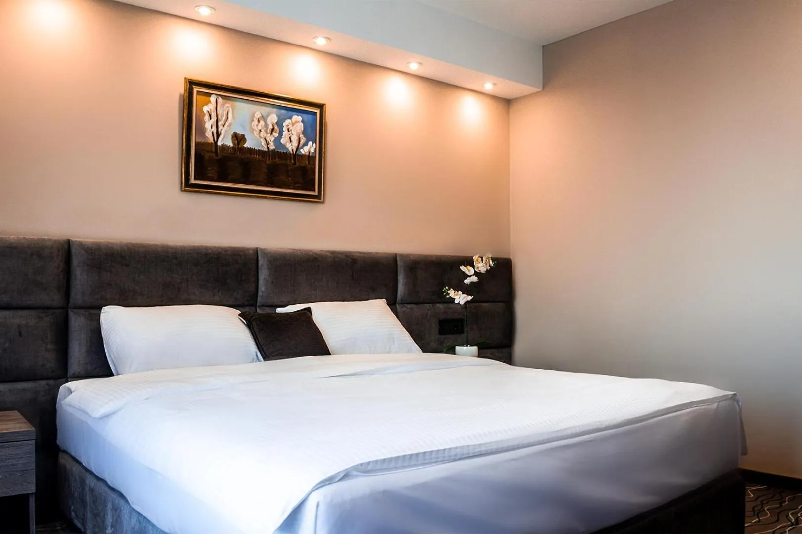 Bed in Garni hotel FILIA