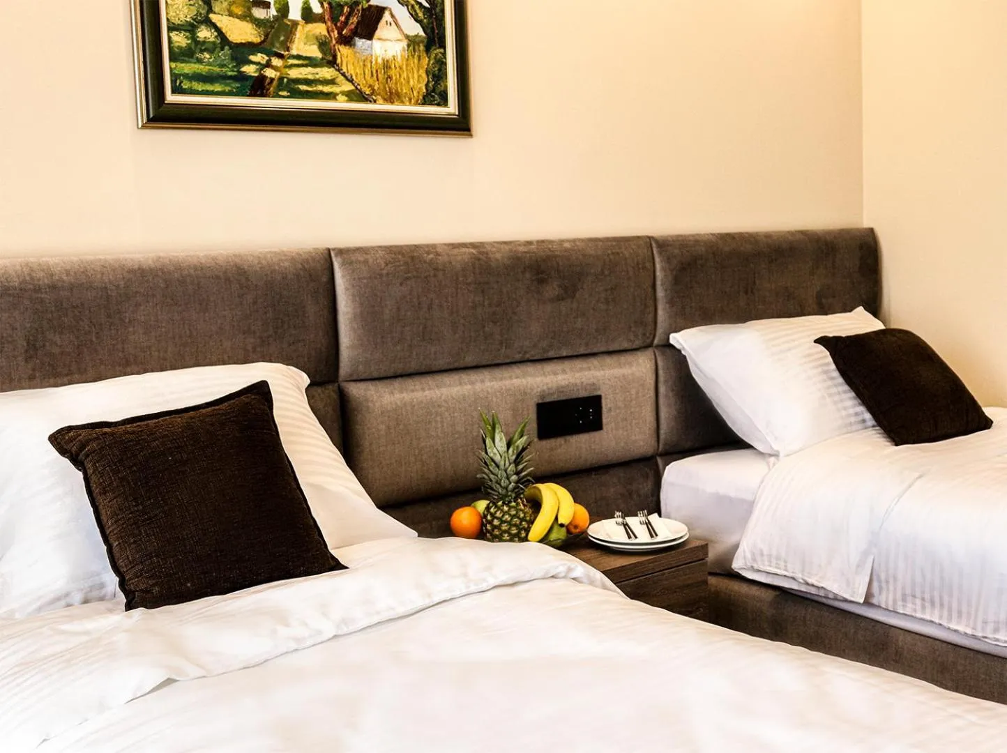 Bed in Garni hotel FILIA