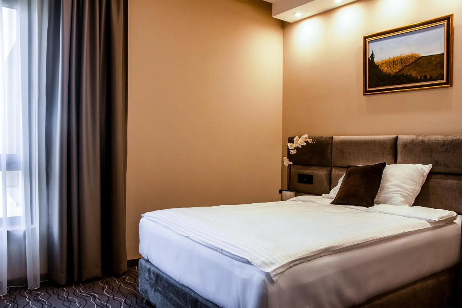 Bed in Garni hotel FILIA
