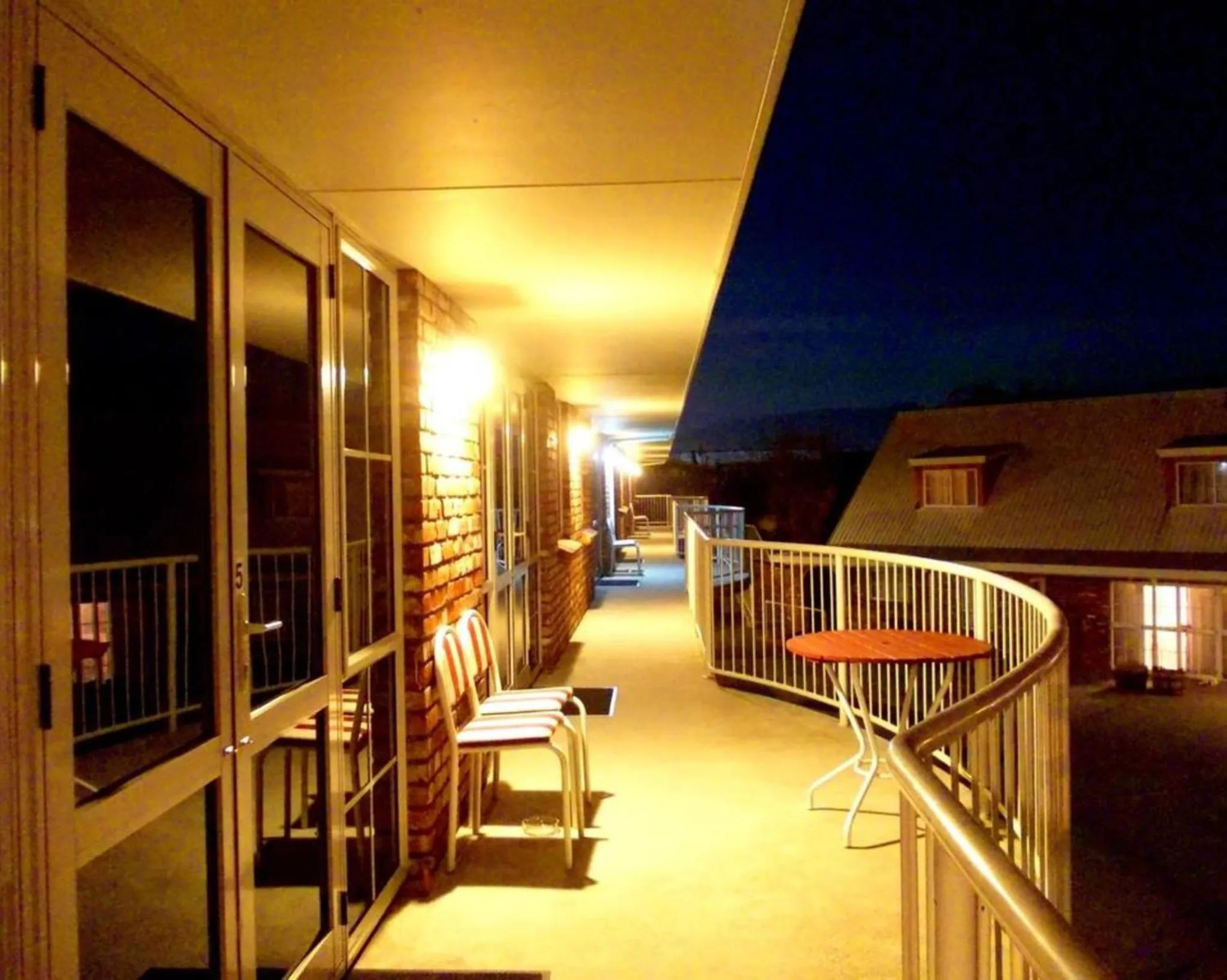 Balcony/Terrace in Alexandra Heights Motel