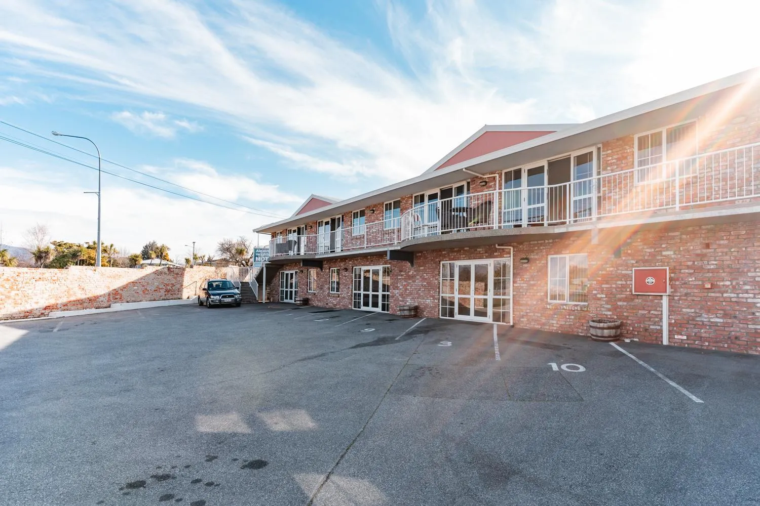 Property building in Alexandra Heights Motel