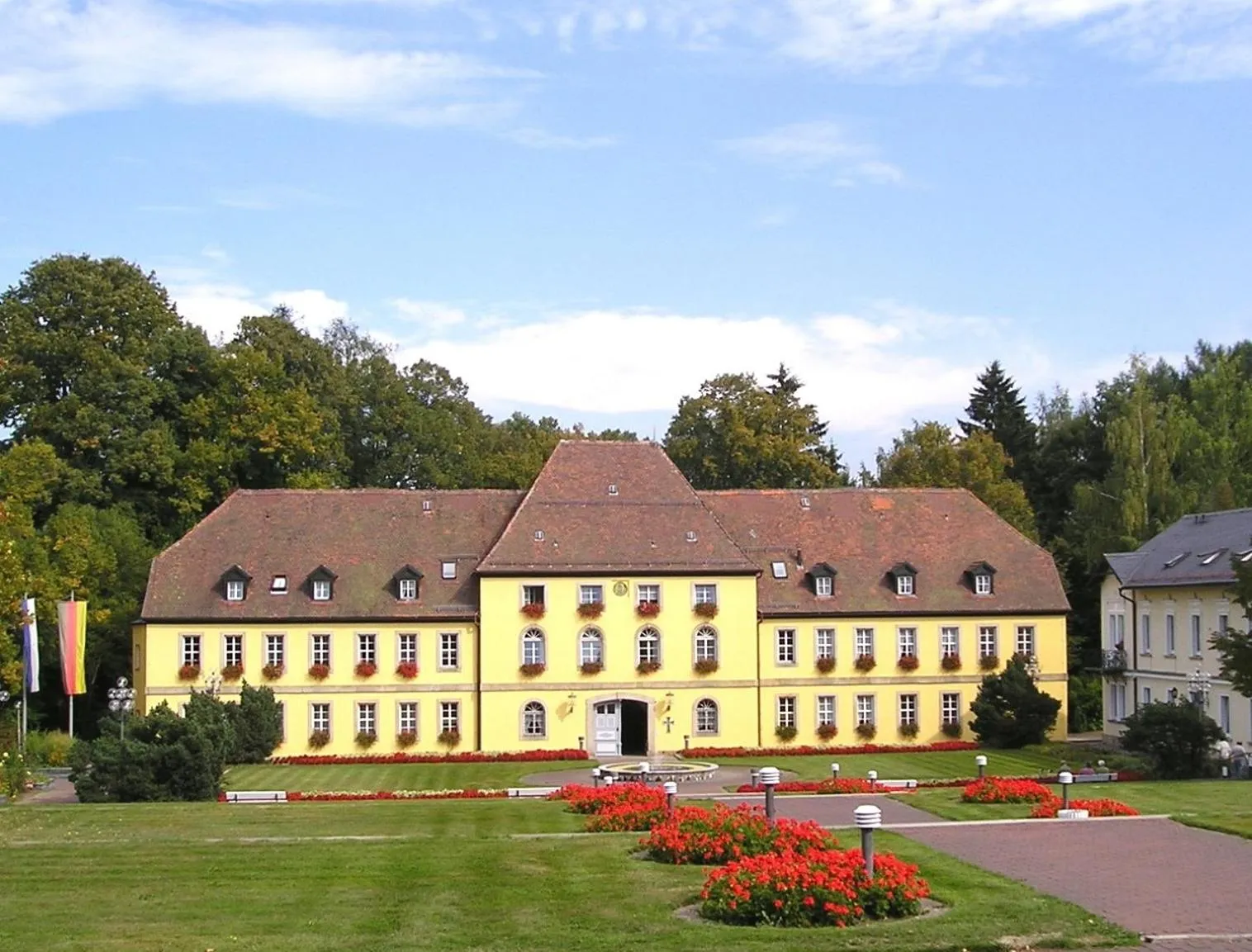 Facade/entrance in Hotel Alexandersbad
