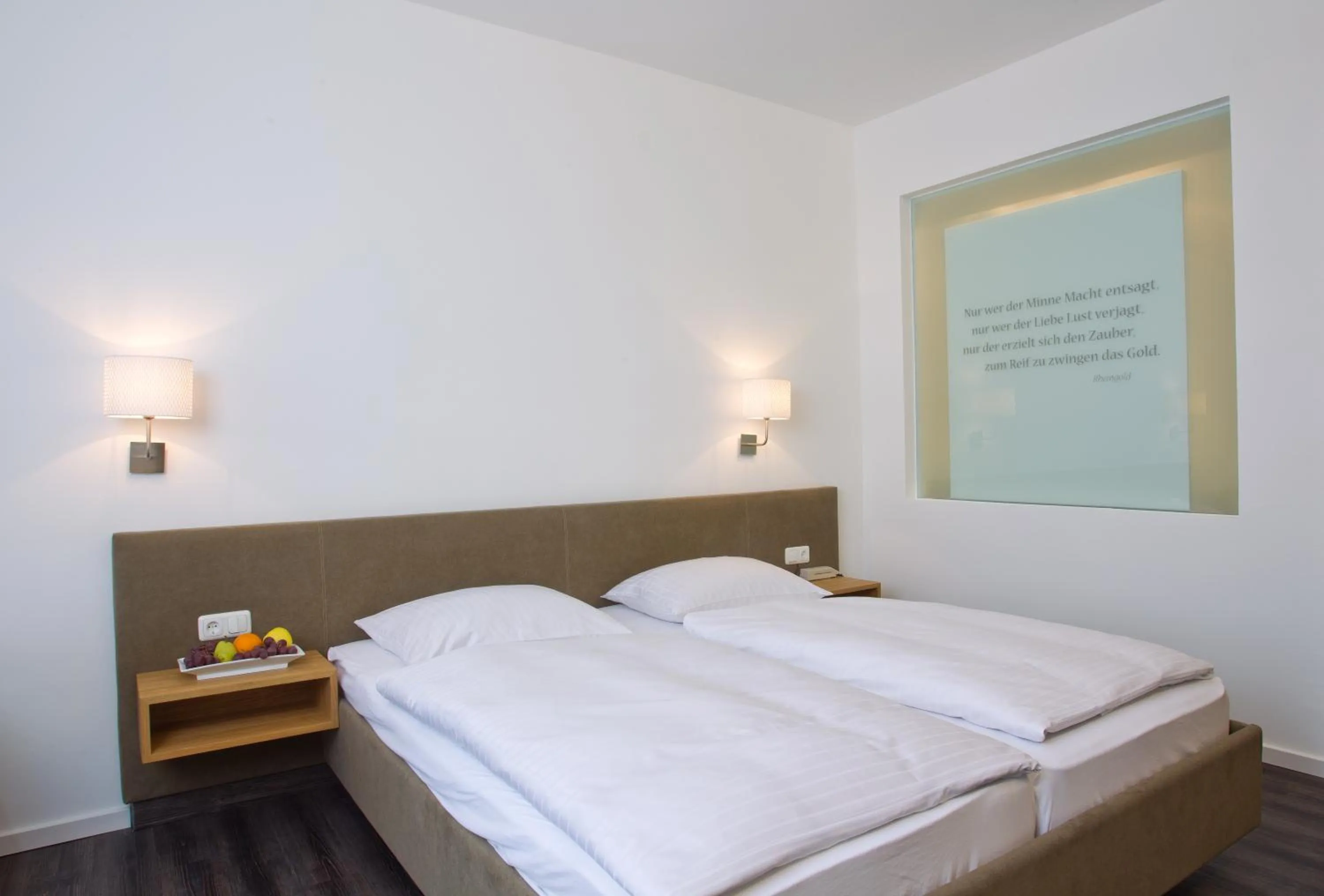 Bedroom, Bed in Hotel Alexandersbad