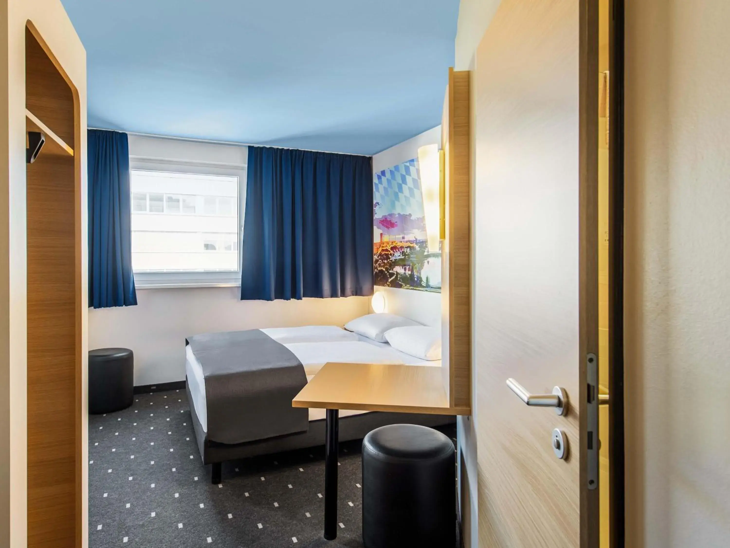 Photo of the whole room, Bed in B&B Hotel München City-Nord Photo of the whole room, Bed in B&B Hotel München City-Nord