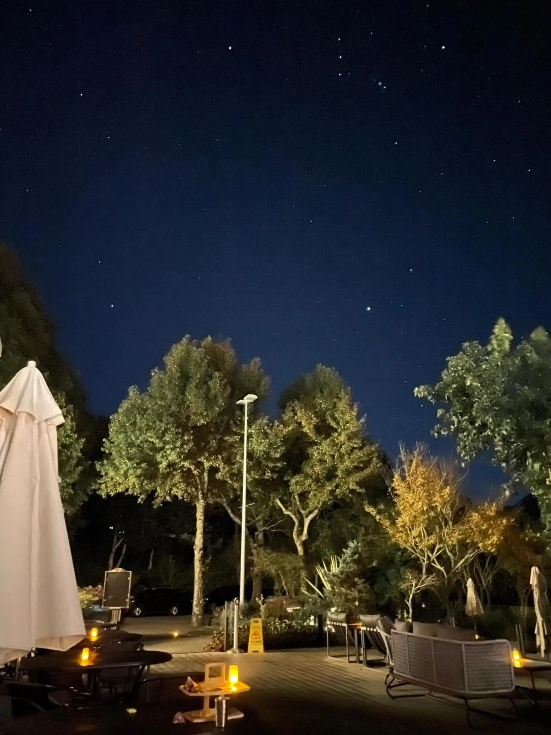 Night in Ming Ging Farm