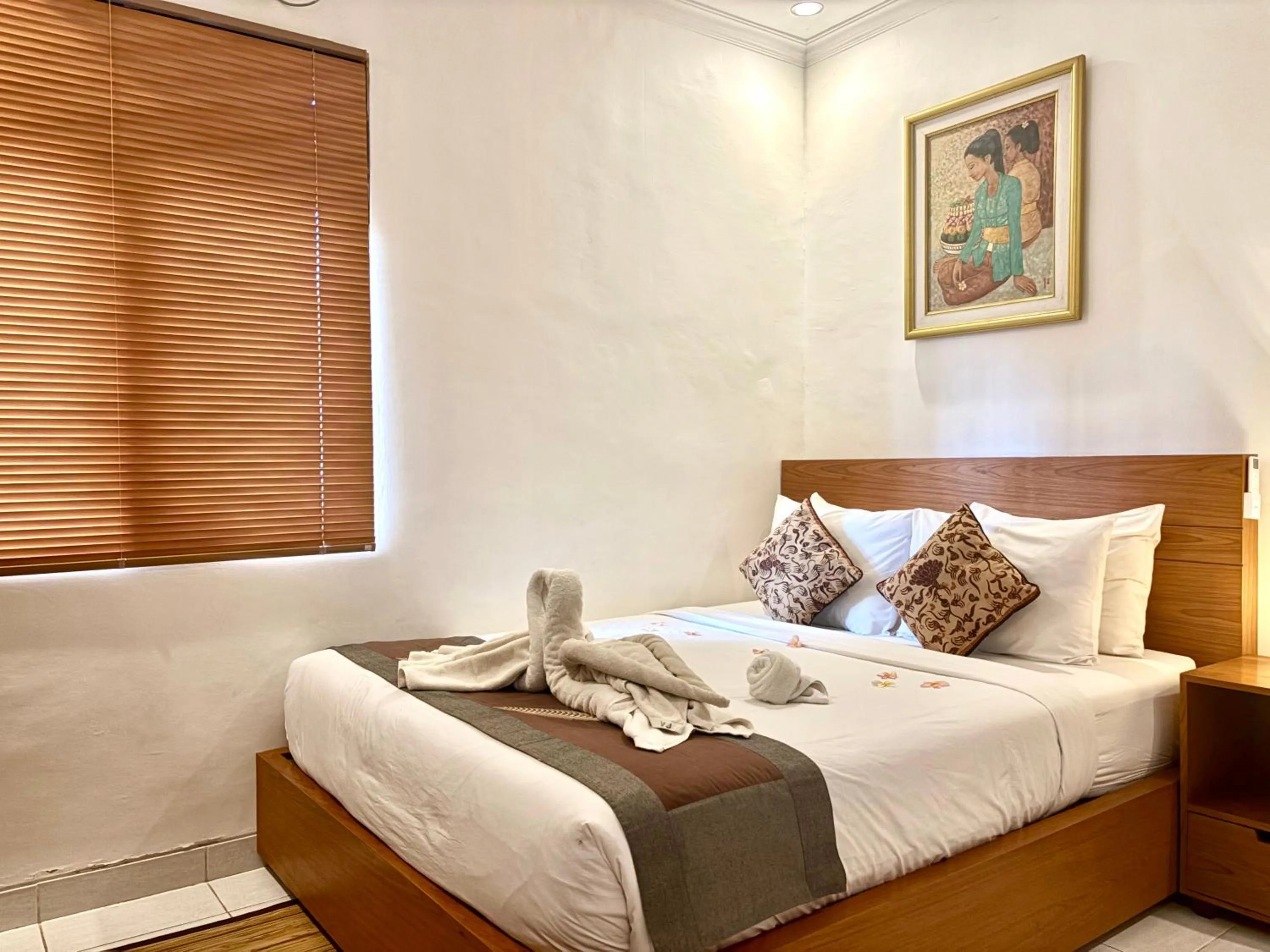 Bedroom, Bed in Puri Anyar Ubud