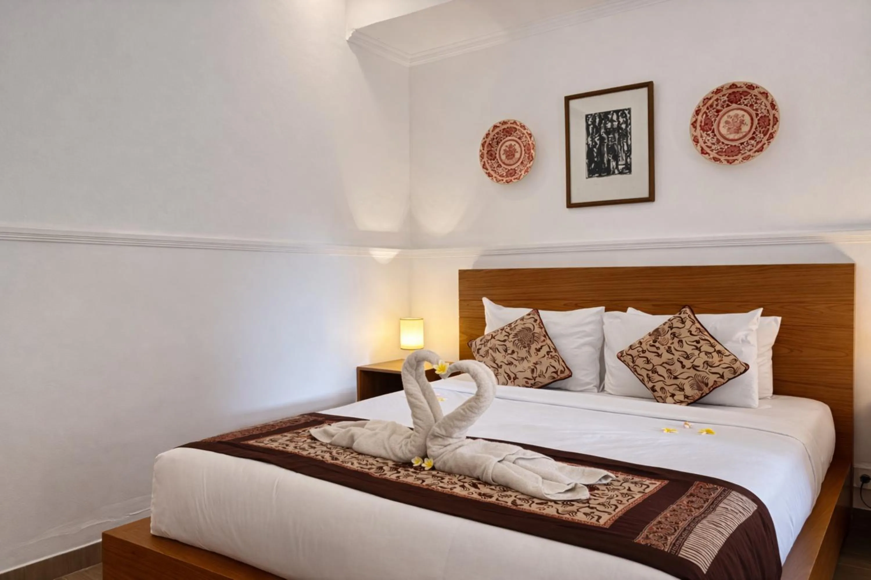 Bedroom, Bed in Puri Anyar Ubud