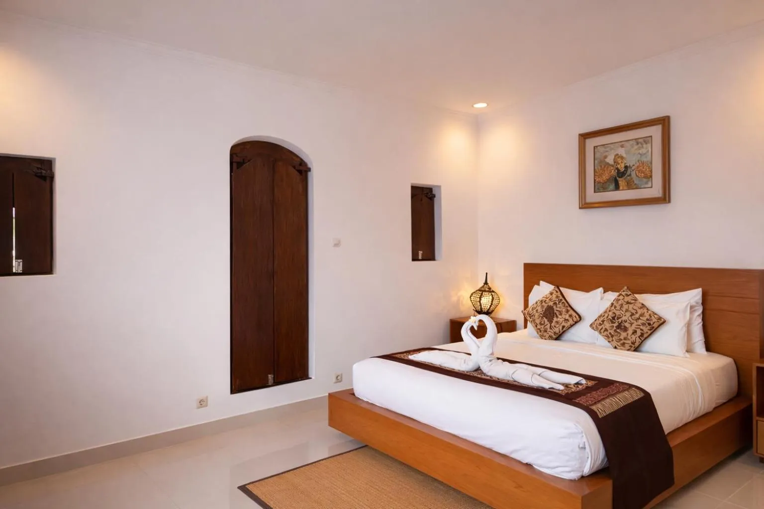 Bedroom, Bed in Puri Anyar Ubud